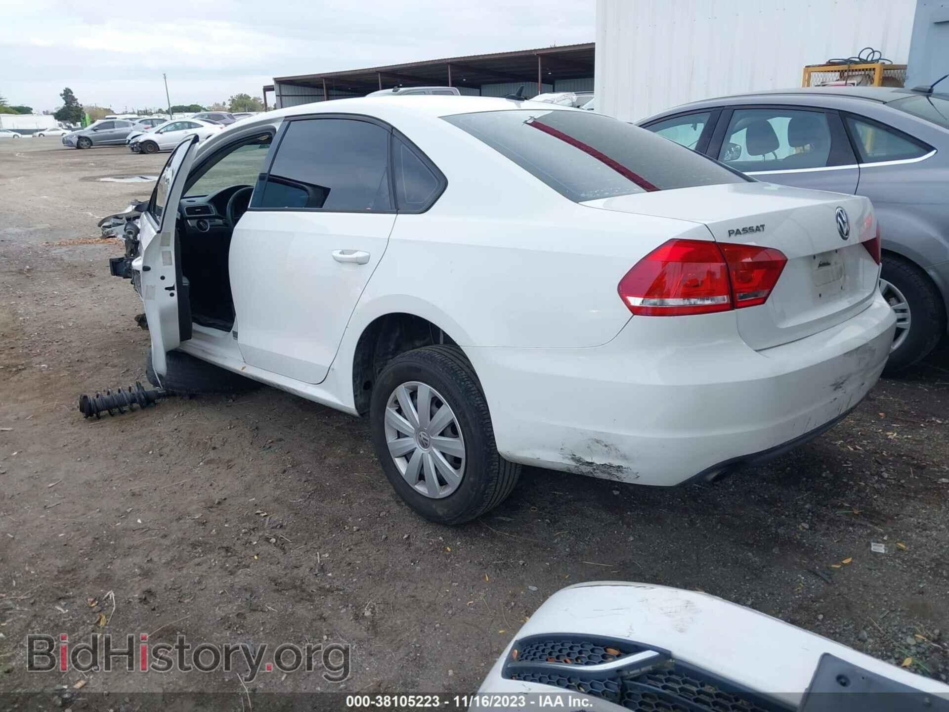 2012 VOLKSWAGEN PASSAT - VIN: 1VWAP7A39CC017977 - Фото 3