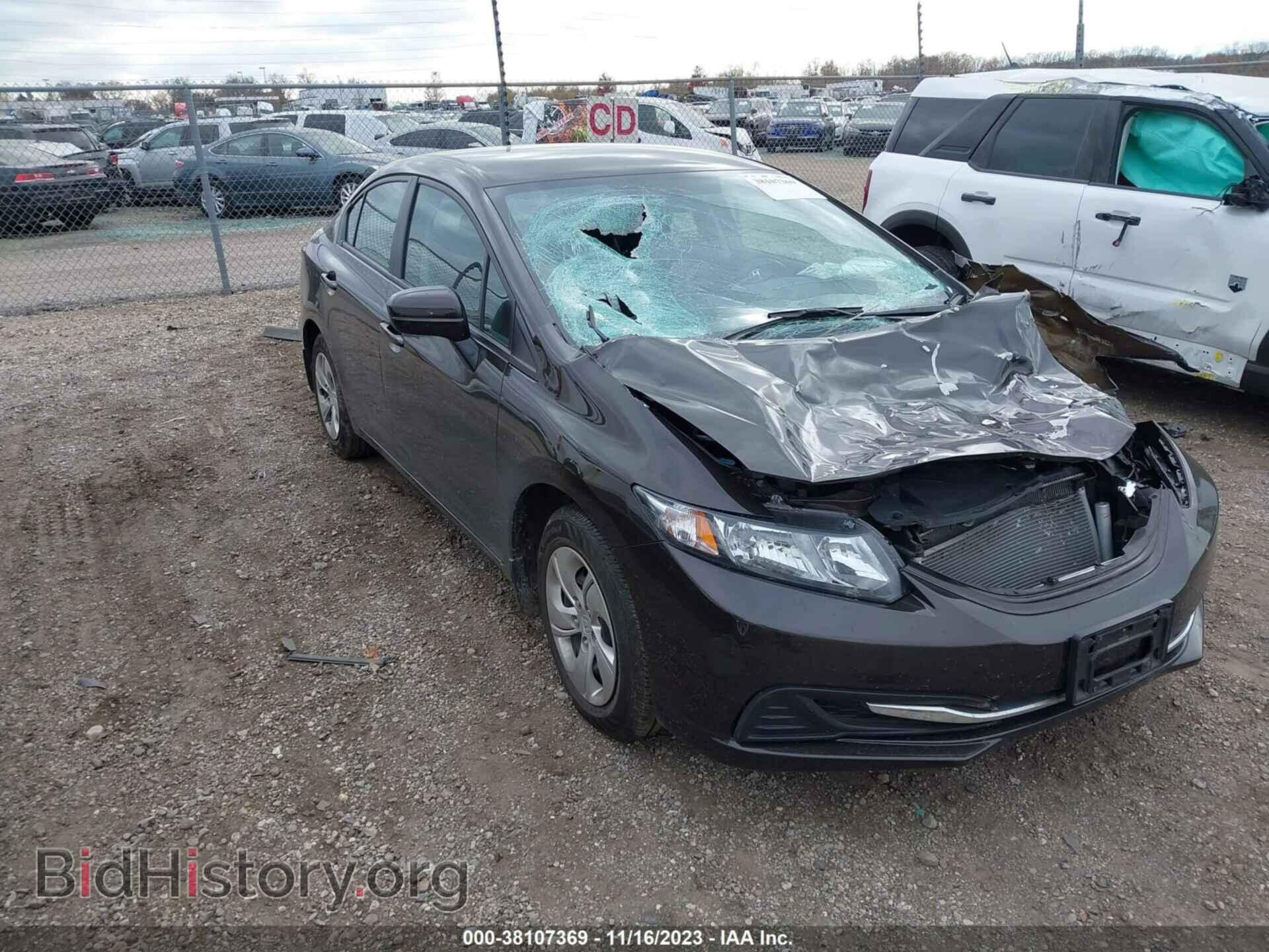 Фотография 2HGFB2F55EH538166 - HONDA CIVIC 2014