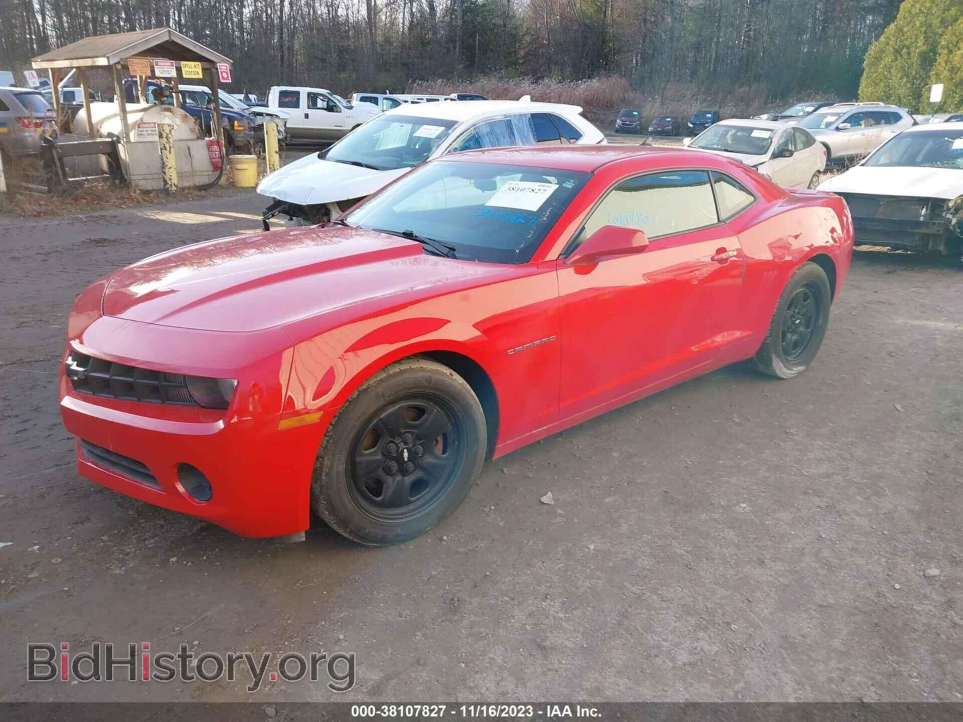 2013 CHEVROLET CAMARO - VIN: 2G1FA1E37D9166455 - Фото 2