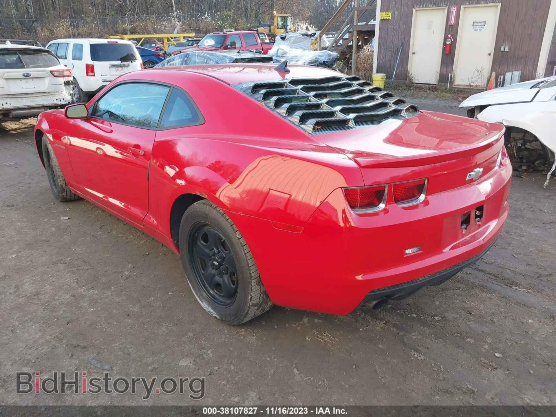 2013 CHEVROLET CAMARO - VIN: 2G1FA1E37D9166455 - Фото 3