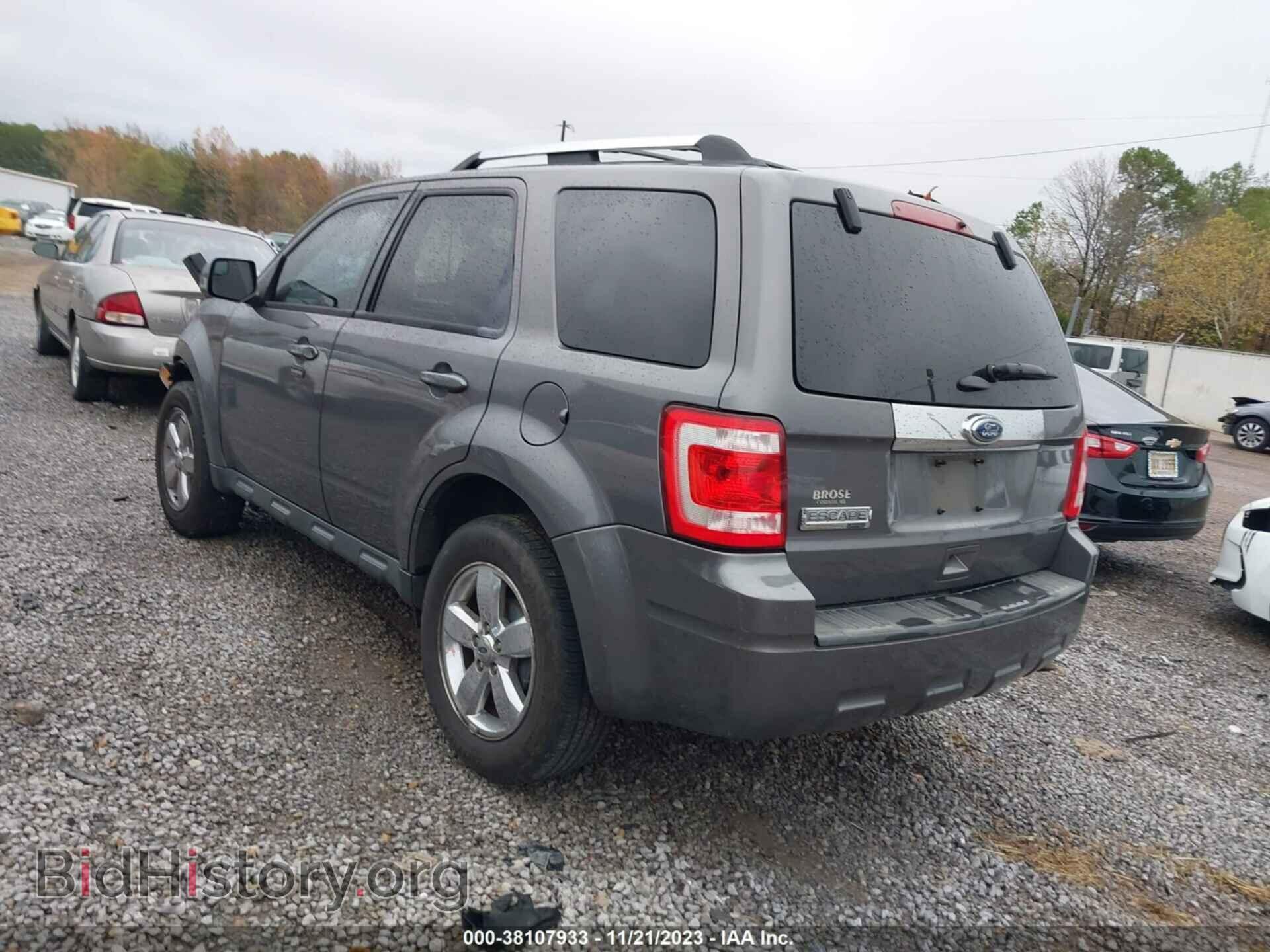 2011 FORD ESCAPE - VIN: 1FMCU0E75BKB19351 - Фото 3