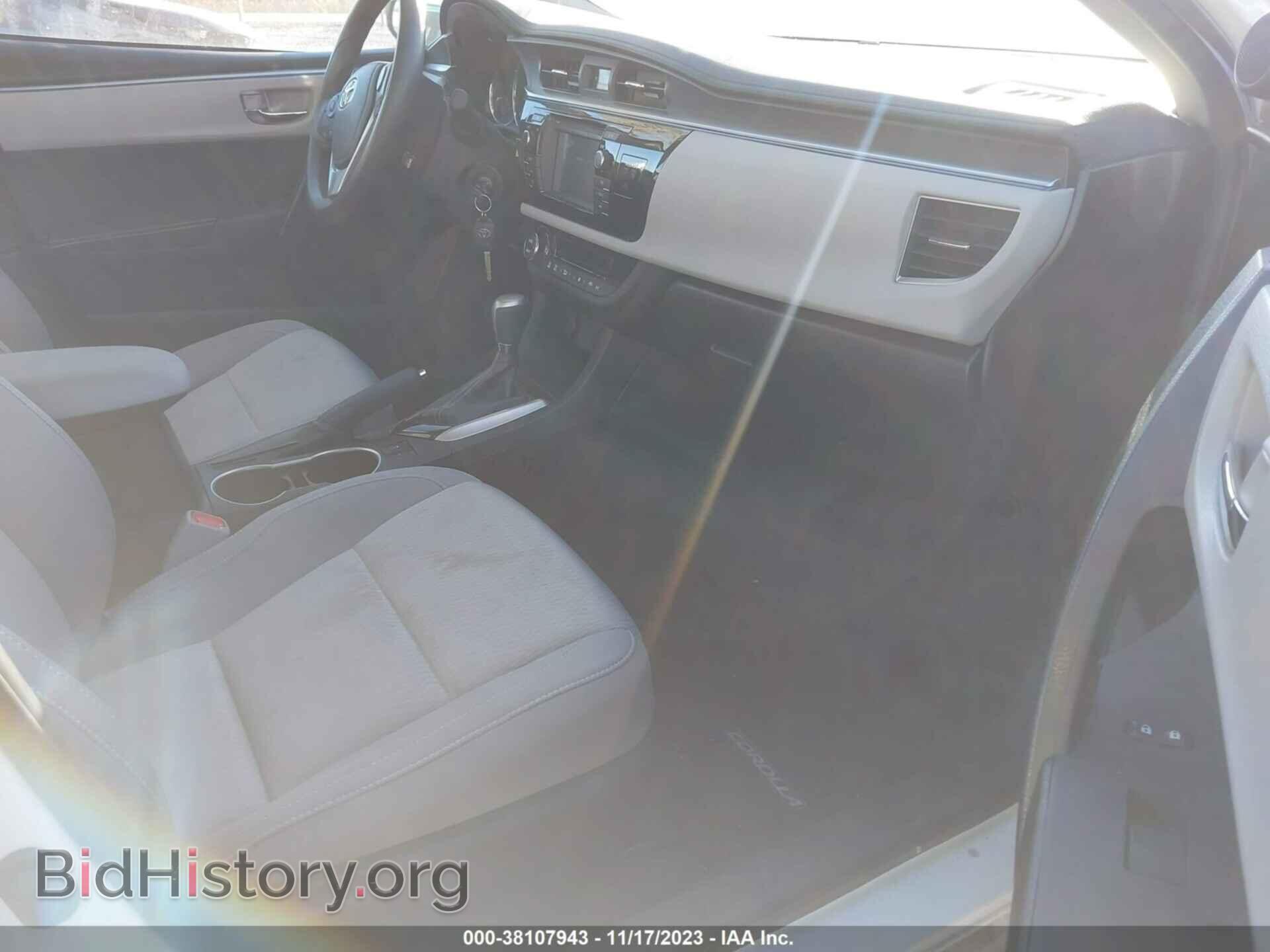2014 TOYOTA COROLLA - VIN: 5YFBPRHE4EP032844 - Фото 5