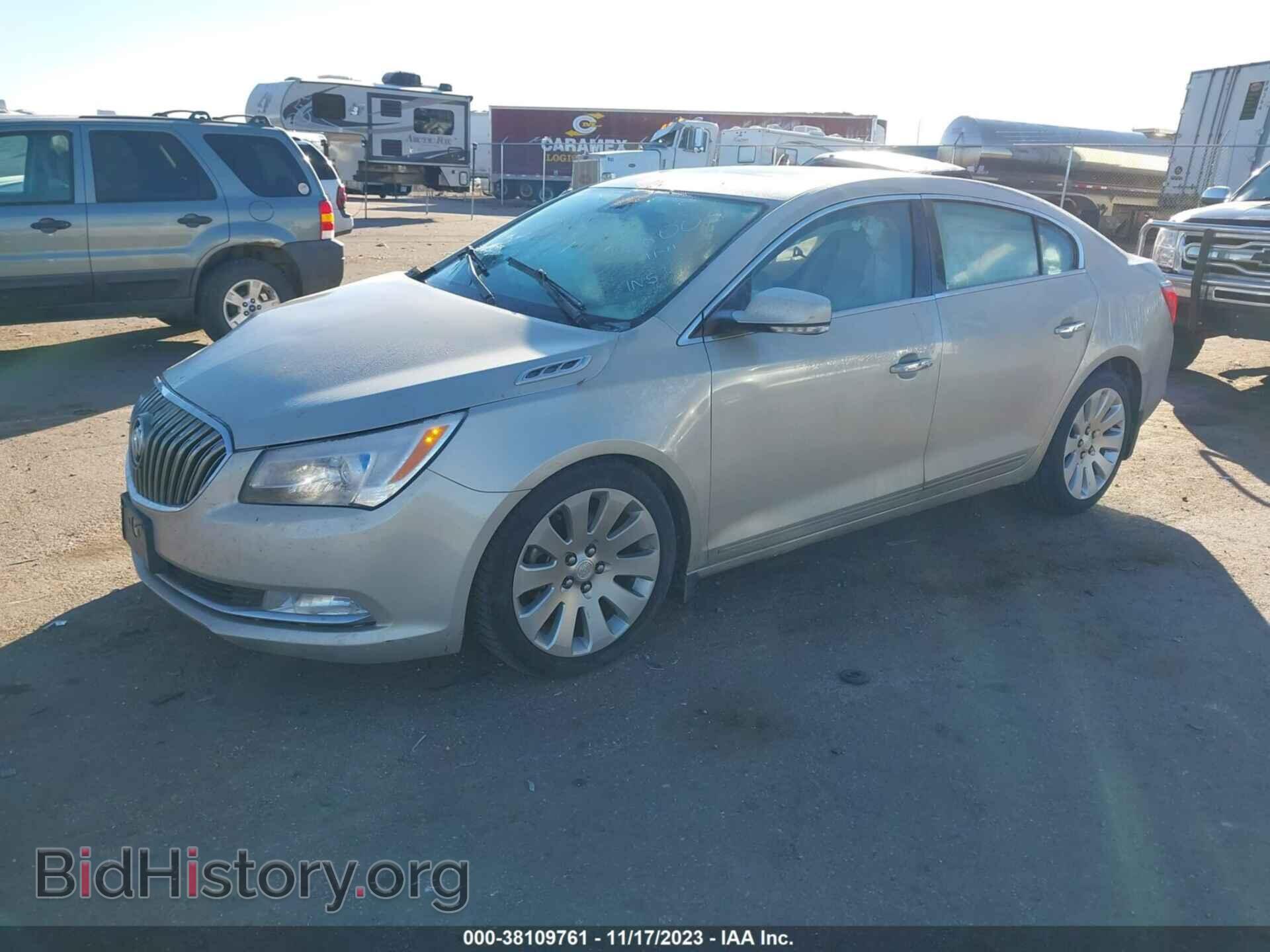 2014 BUICK LACROSSE - VIN: 1G4GE5G39EF212151 - Фото 2