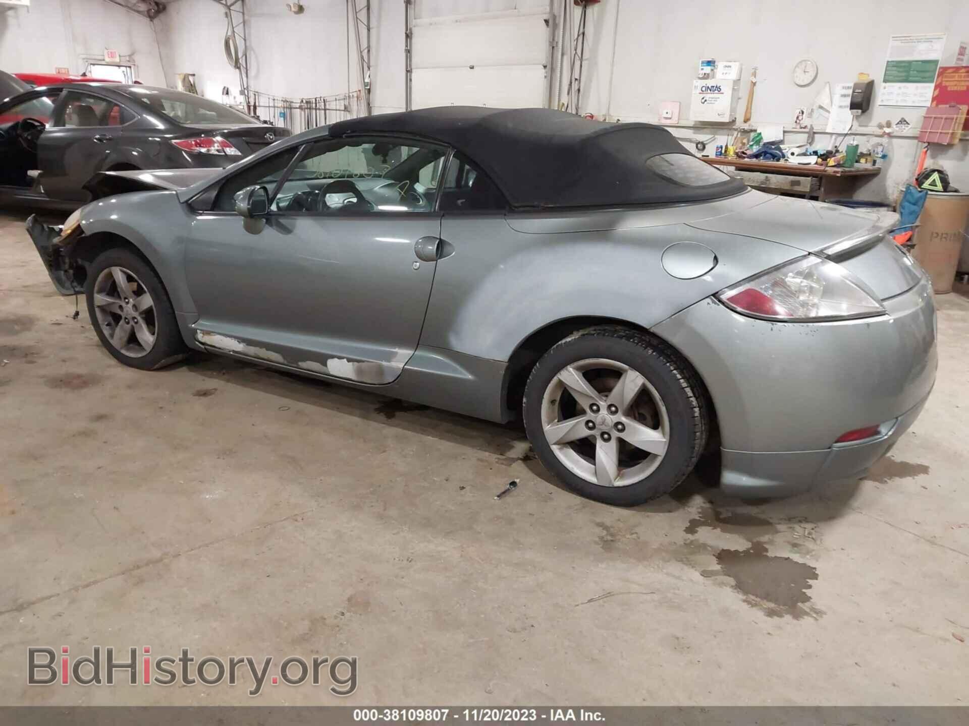 2007 MITSUBISHI ECLIPSE SPYDER - VIN: 4A3AL35T67E003835 - Фото 3