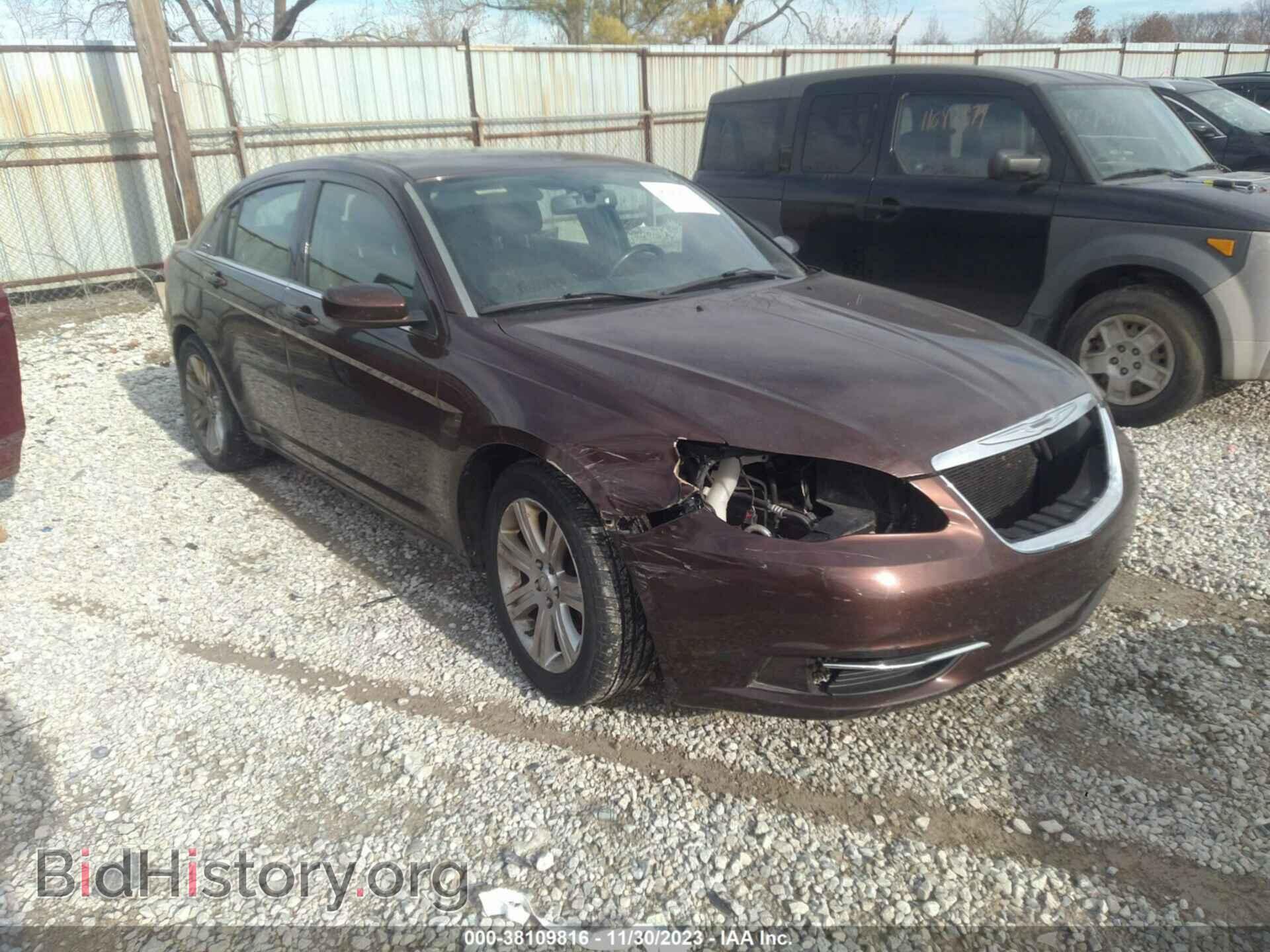 Фотография 1C3CCBBB6CN181681 - CHRYSLER 200 2012