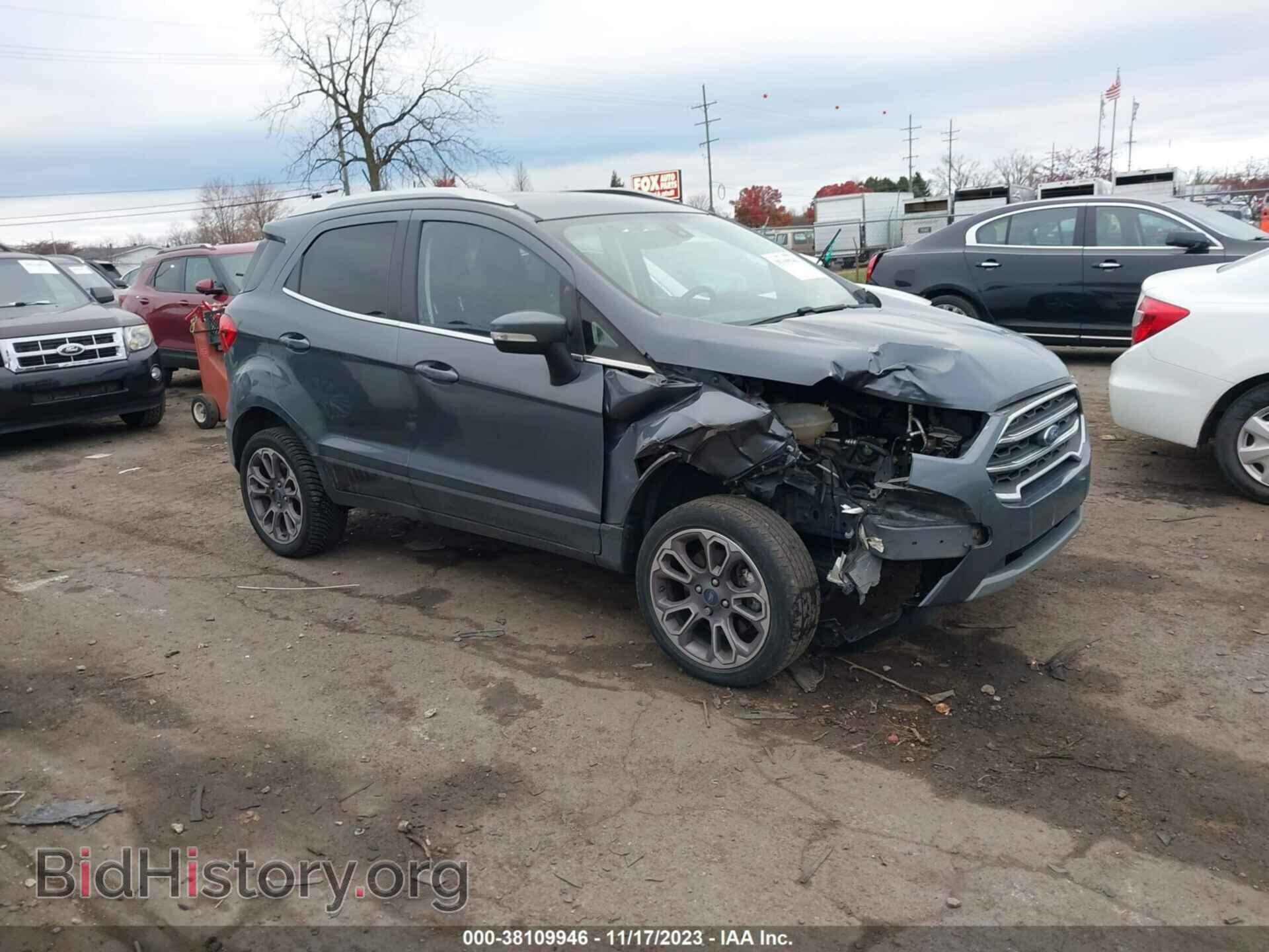 Фотография MAJ6S3KL5LC324714 - FORD ECOSPORT 2020