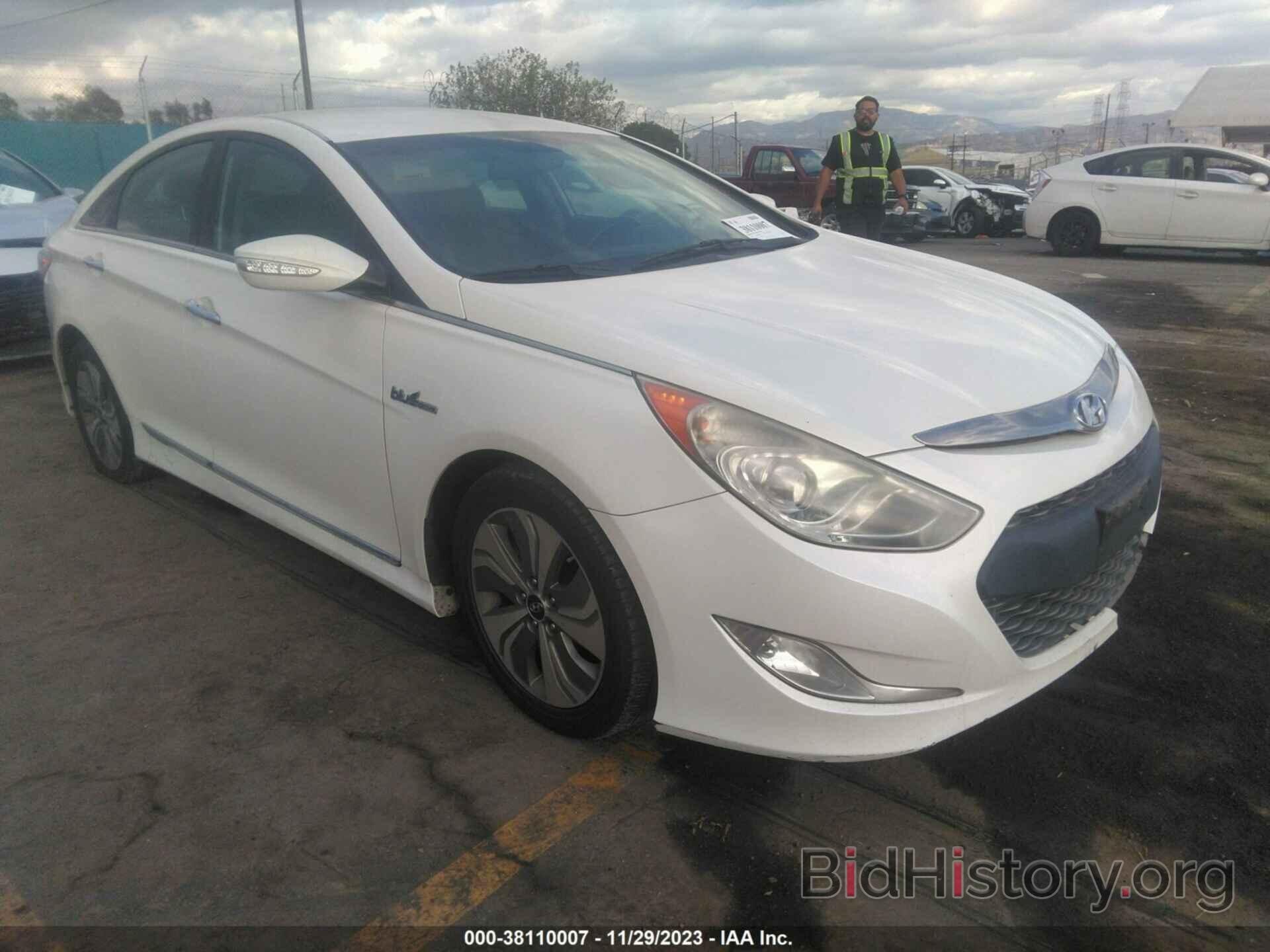 Photo KMHEC4A43DA091461 - HYUNDAI SONATA HYBRID 2013