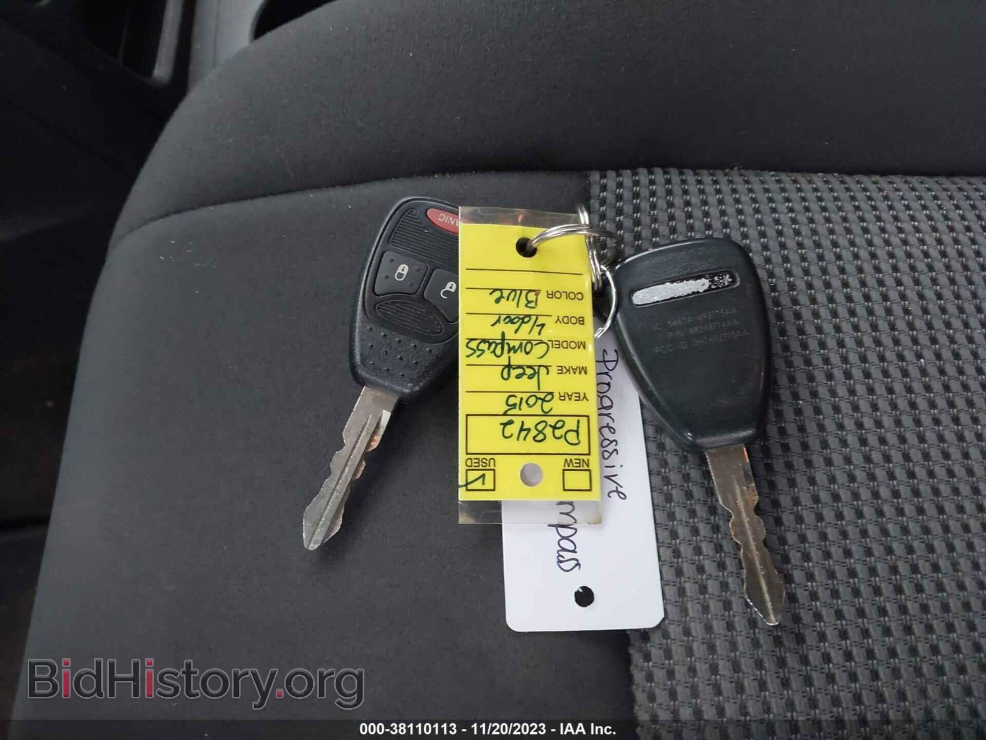 2015 JEEP COMPASS - VIN: 1C4NJDBB6FD423742 - Photo 11
