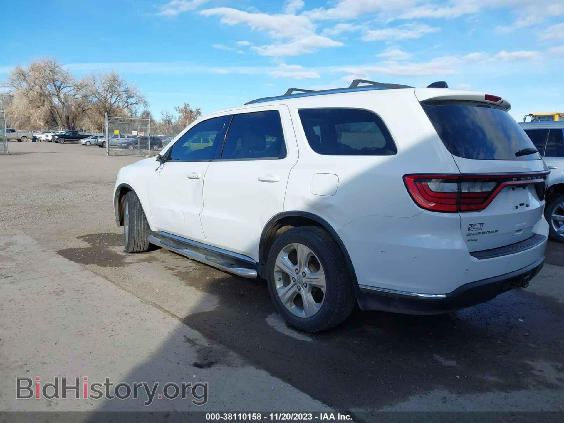 2014 DODGE DURANGO - VIN: 1C4RDJDG7EC332628 - Photo 3