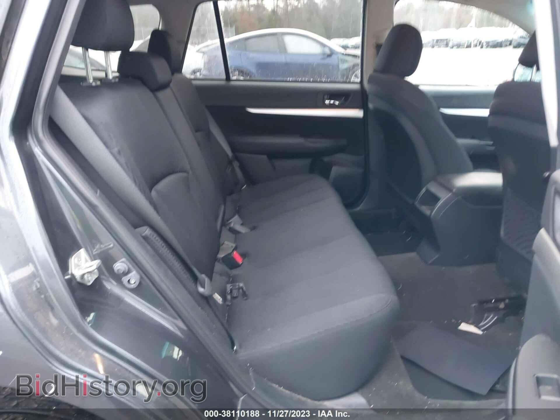 2012 SUBARU OUTBACK - VIN: 4S4BRBCC2C3288697 - Фото 8