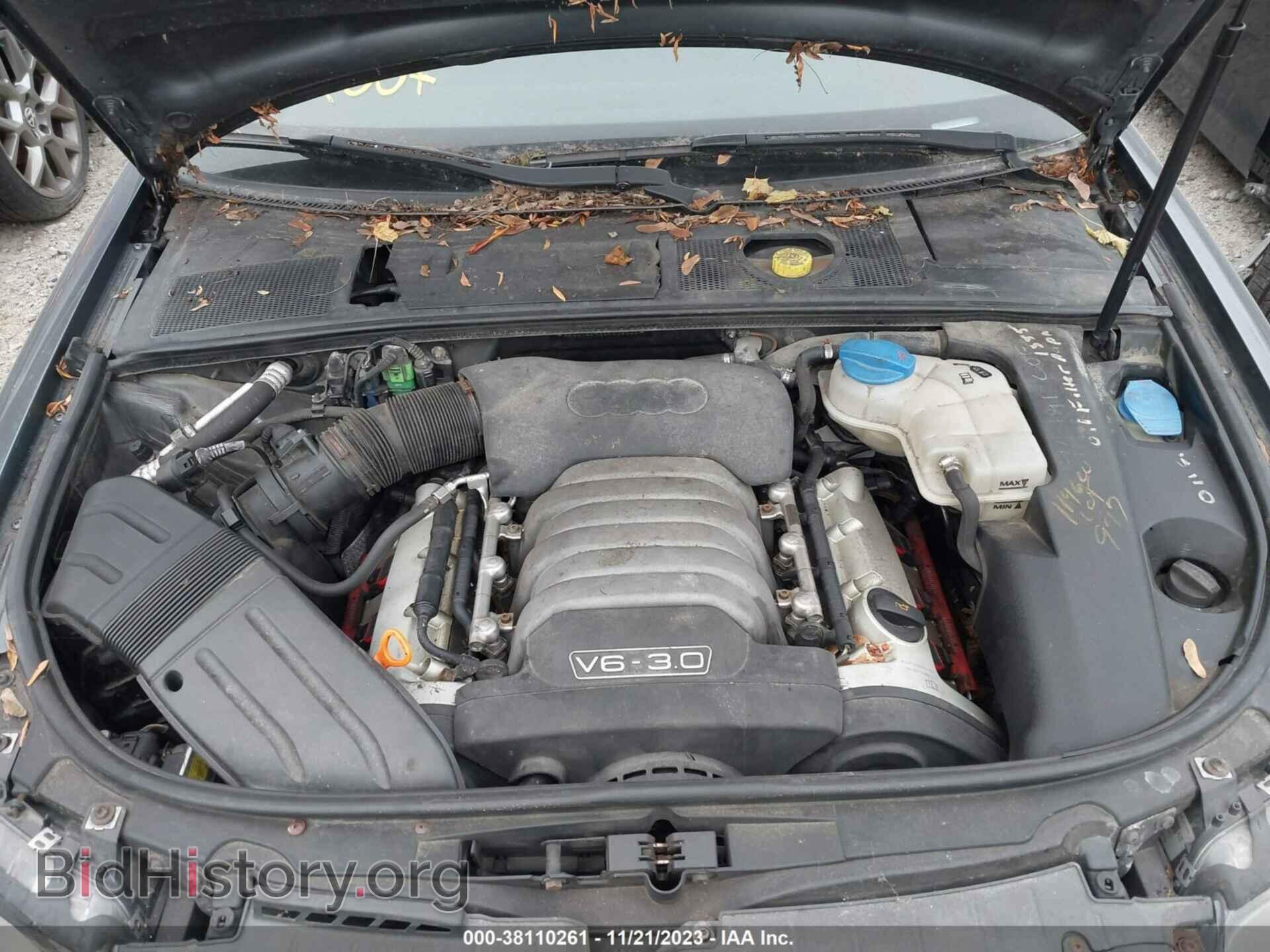 2006 AUDI A4 - VIN: WAUDT48HX6K009535 - Фото 10