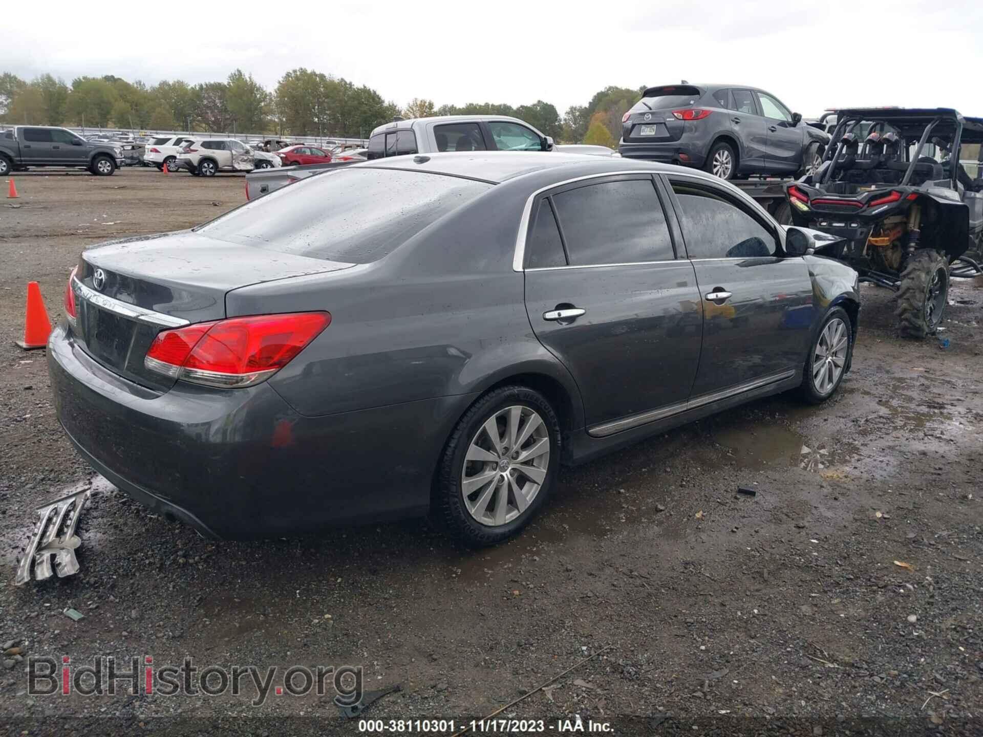 2011 TOYOTA AVALON - VIN: 4T1BK3DB9BU399191 - Фото 4