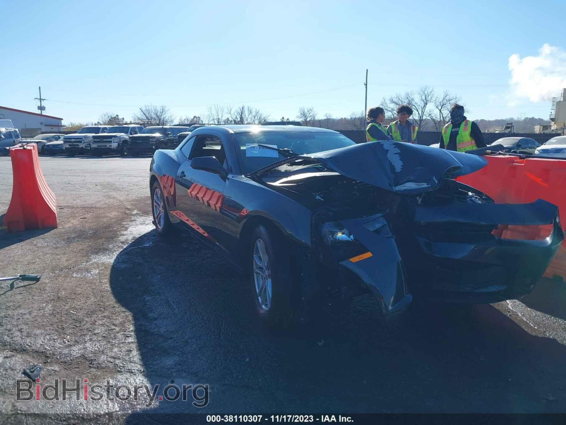 Фотография 2G1FB1E31F9220056 - CHEVROLET CAMARO 2015