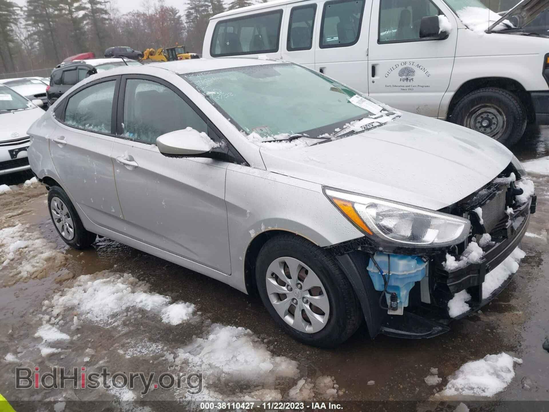 Photo KMHCT4AE2GU953121 - HYUNDAI ACCENT 2016