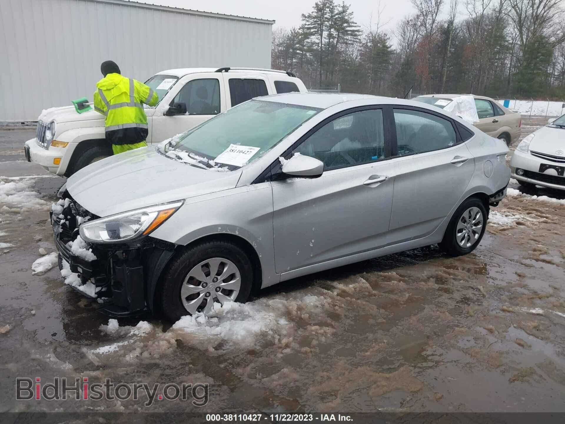 2016 HYUNDAI ACCENT - VIN: KMHCT4AE2GU953121 - Фото 2