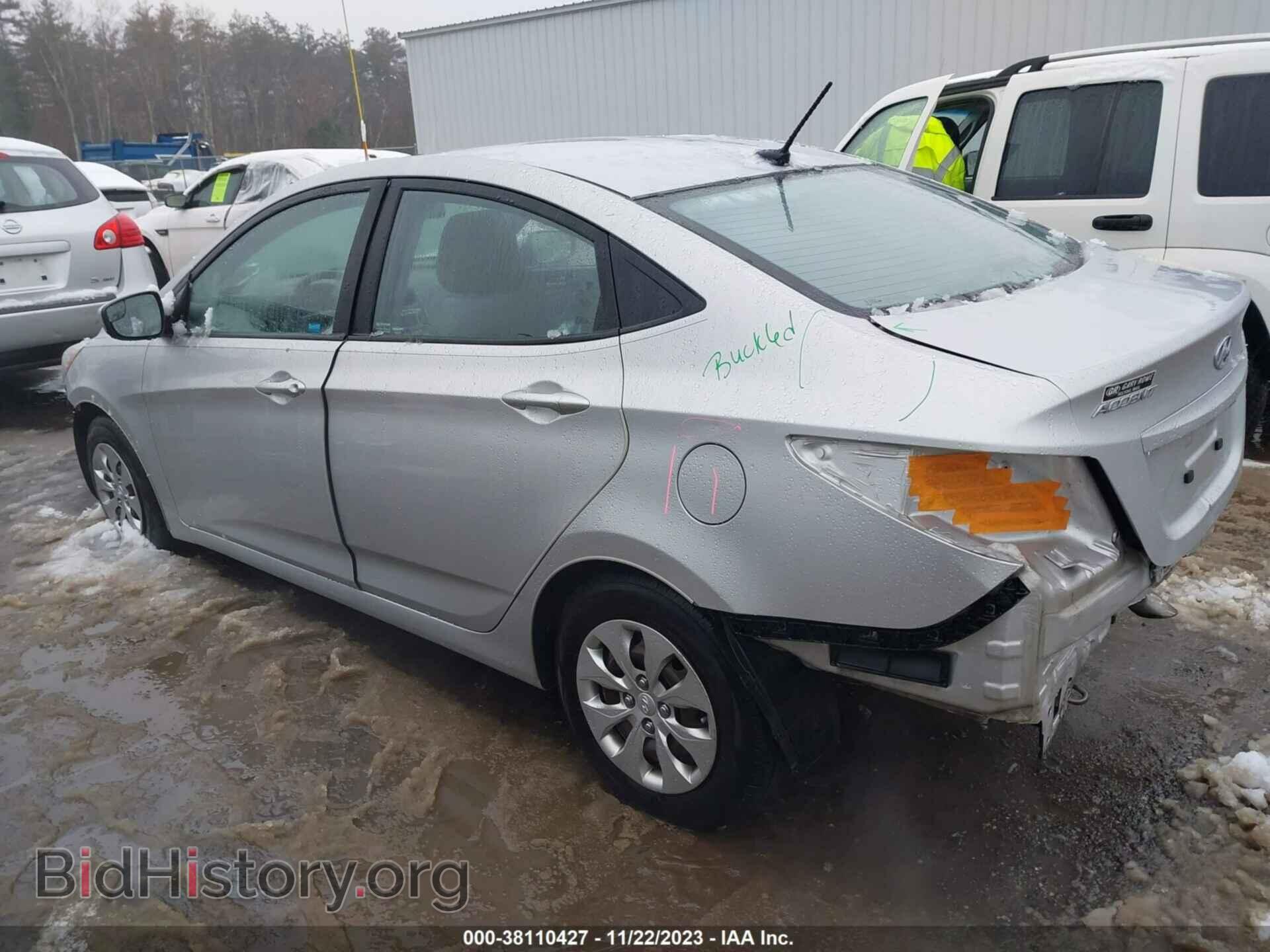 2016 HYUNDAI ACCENT - VIN: KMHCT4AE2GU953121 - Фото 3