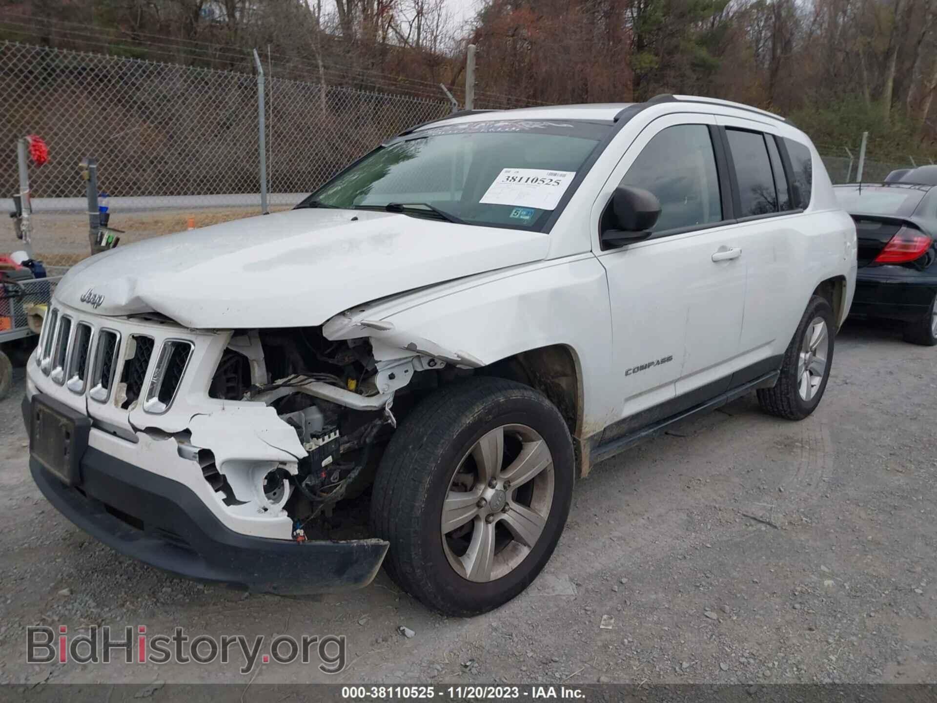 2014 JEEP COMPASS - VIN: 1C4NJDBB2ED800128 - Фото 2