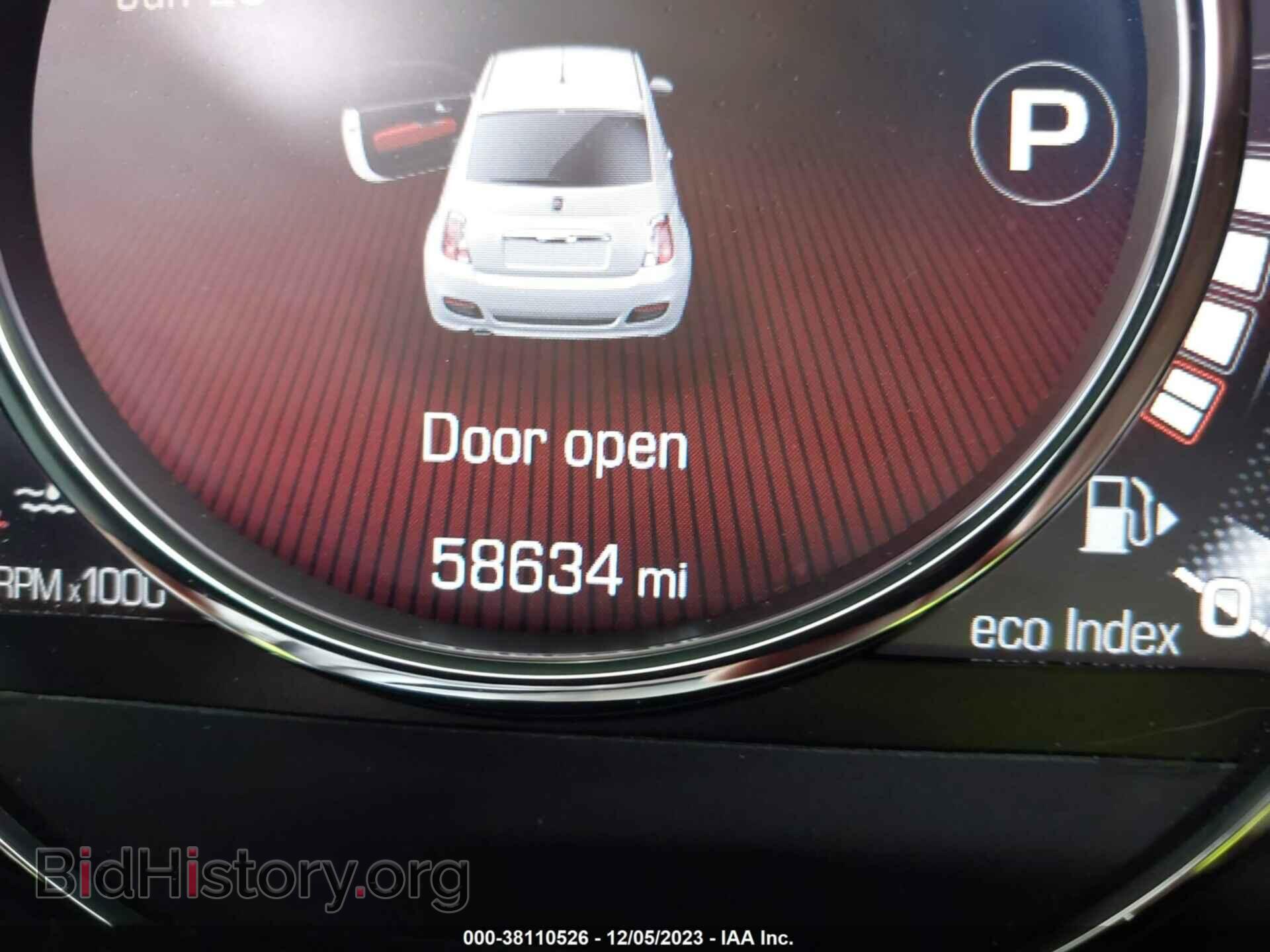 2015 FIAT 500 - VIN: 3C3CFFBR9FT707429 - Фото 7