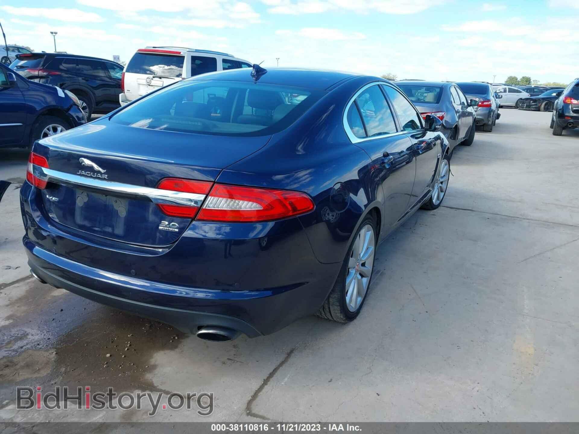 2014 JAGUAR XF - VIN: SAJWJ0EF4E8U15367 - Фото 4
