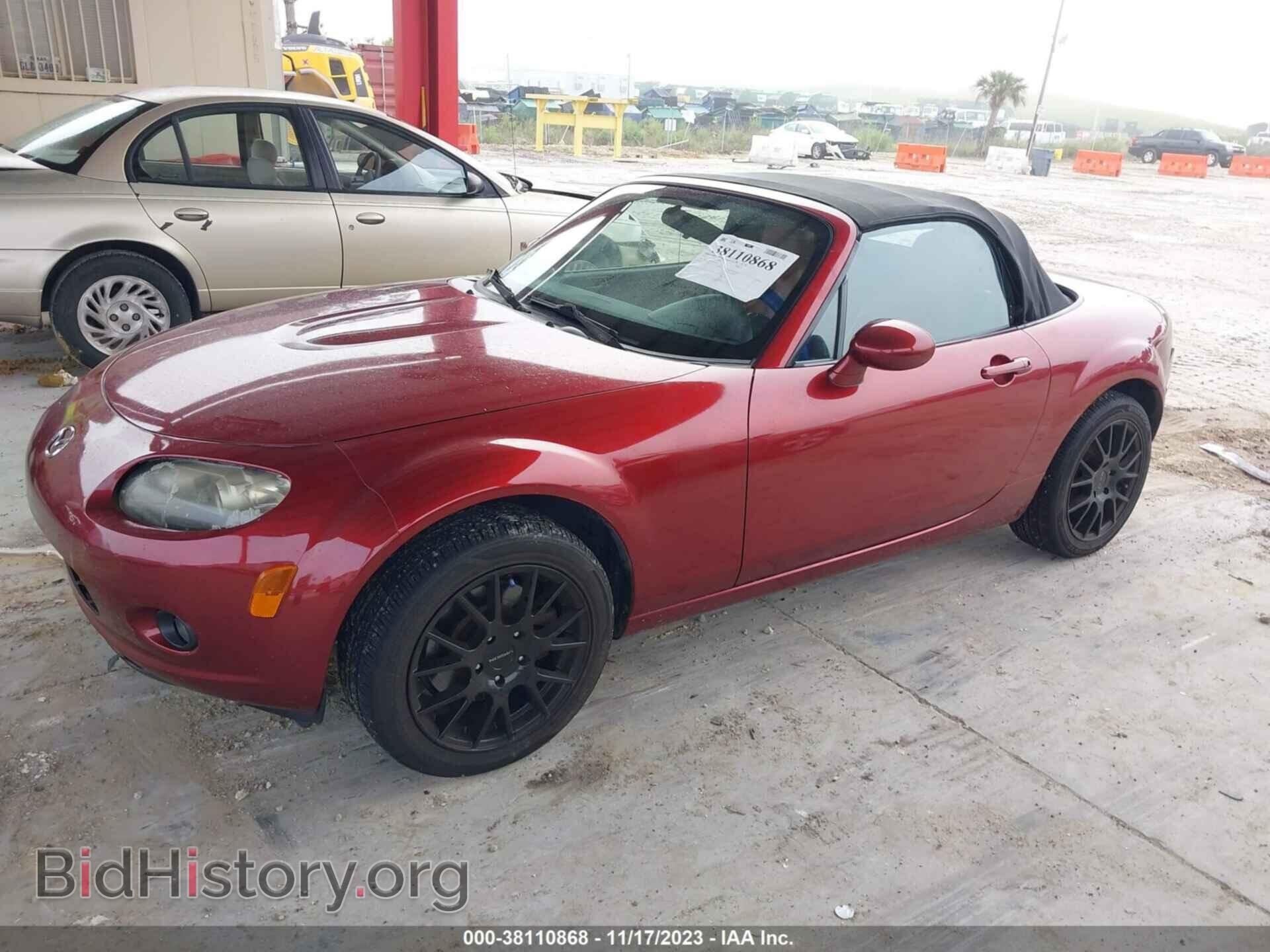 2007 MAZDA MX-5 - VIN: JM1NC25F370123467 - Фото 2
