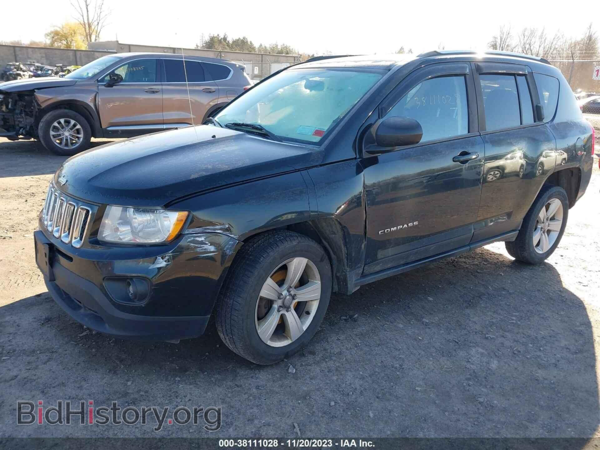 2013 JEEP COMPASS - VIN: 1C4NJCBBXDD205245 - Фото 2