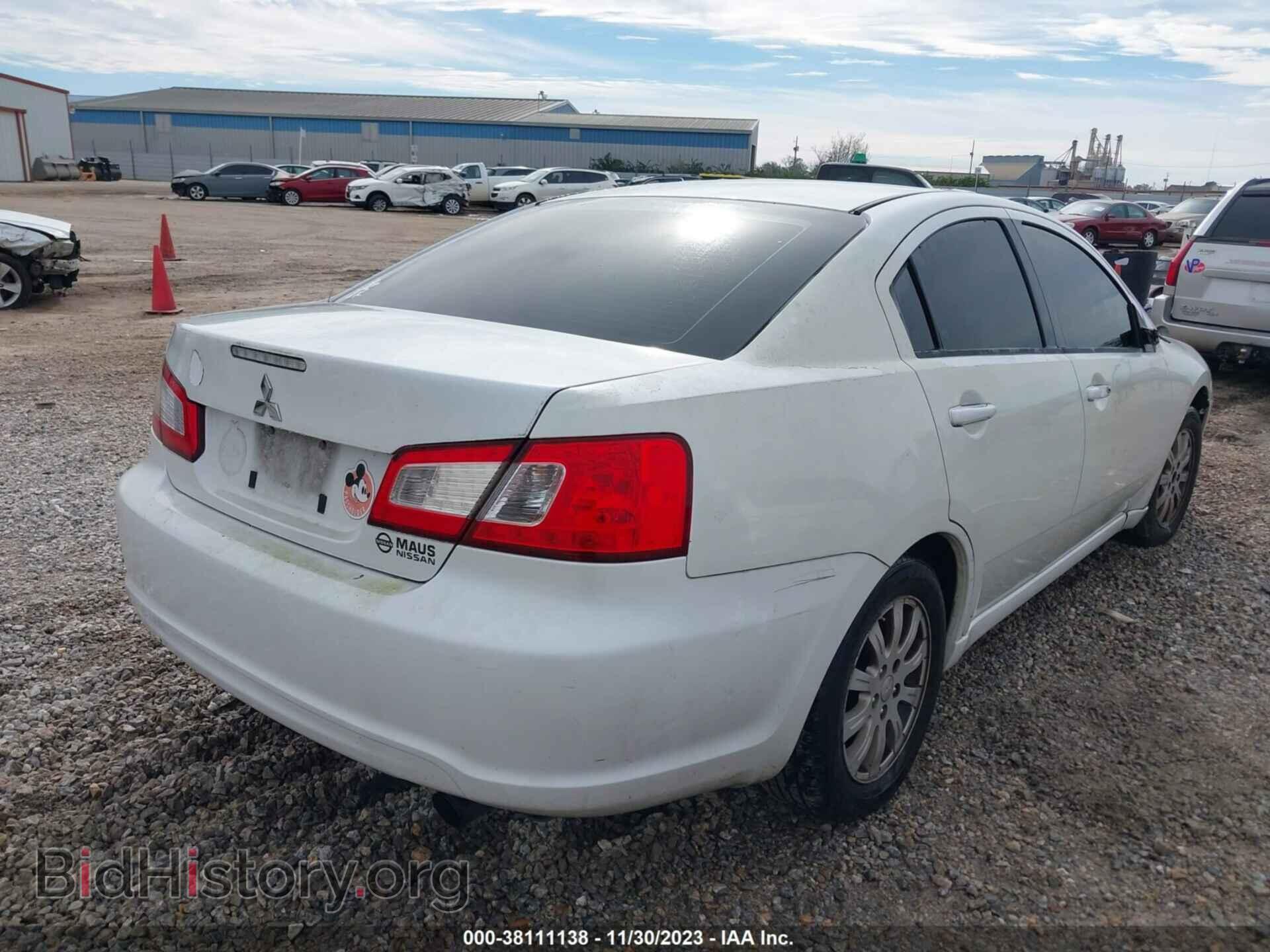 2012 MITSUBISHI GALANT - VIN: 4A32B2FF2CE017462 - Фото 4