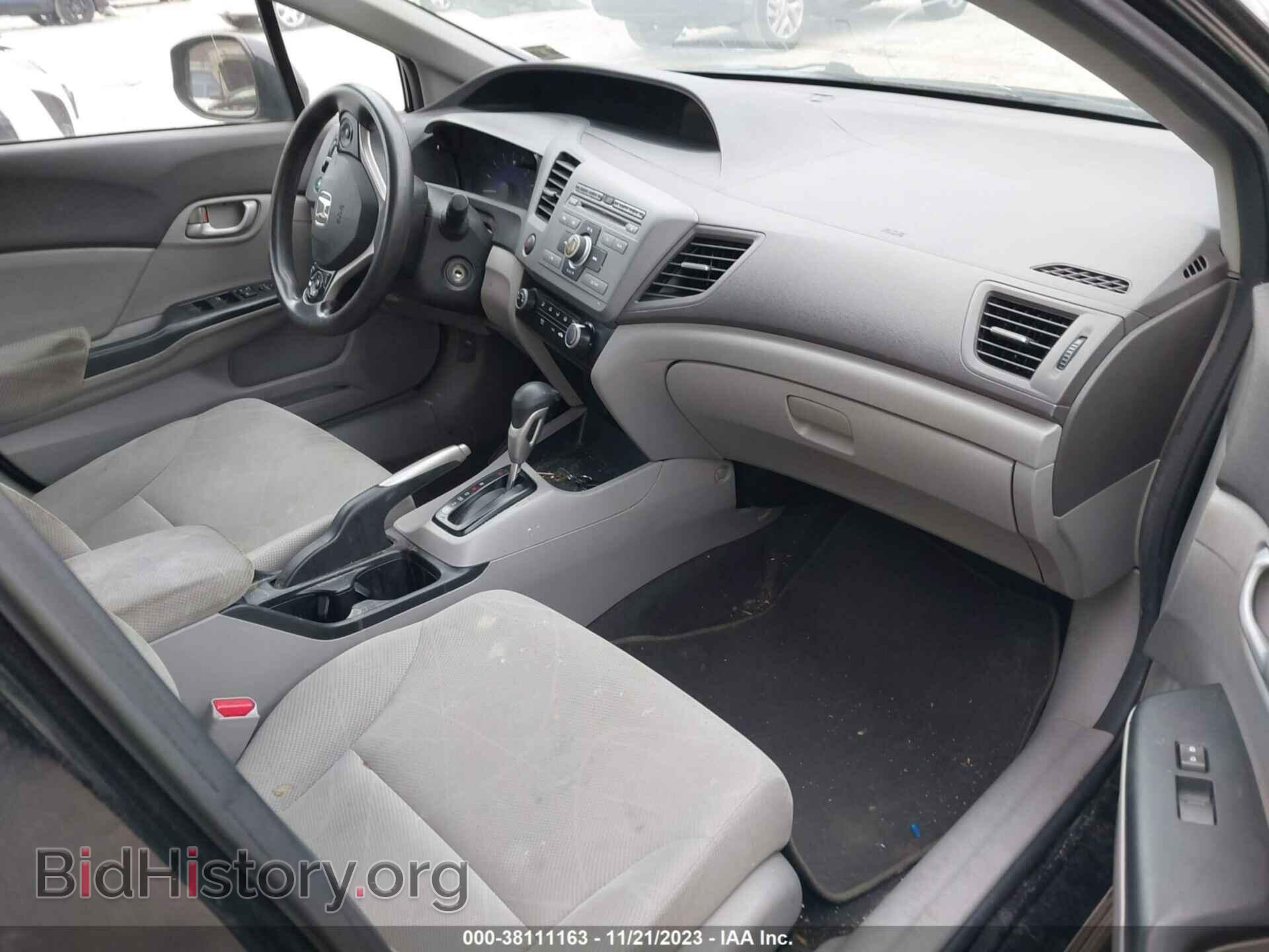 2012 HONDA CIVIC - VIN: 19XFB2F52CE358103 - Фото 5