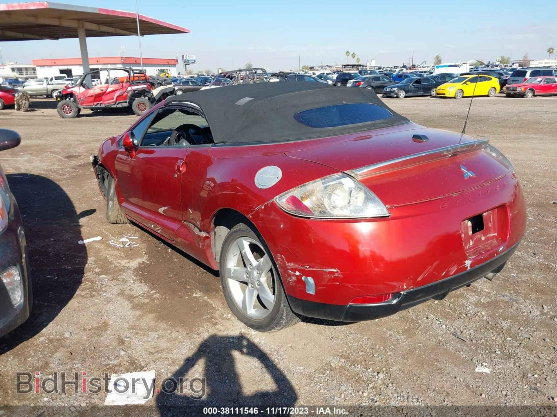 2008 MITSUBISHI ECLIPSE SPYDER - VIN: 4A3AL25F28E029306 - Фото 3