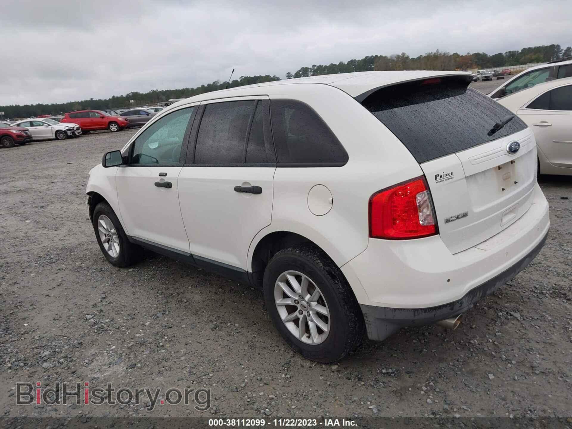 2013 FORD EDGE - VIN: 2FMDK3GC5DBE15974 - Фото 3