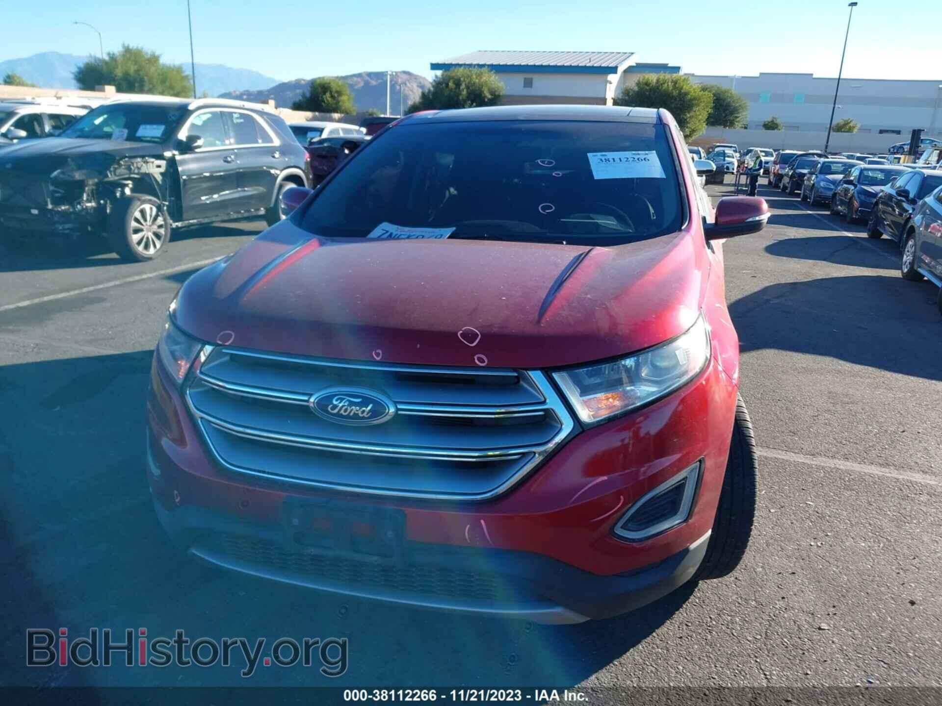 2015 FORD EDGE - VIN: 2FMTK3J88FBB77802 - Photo 13