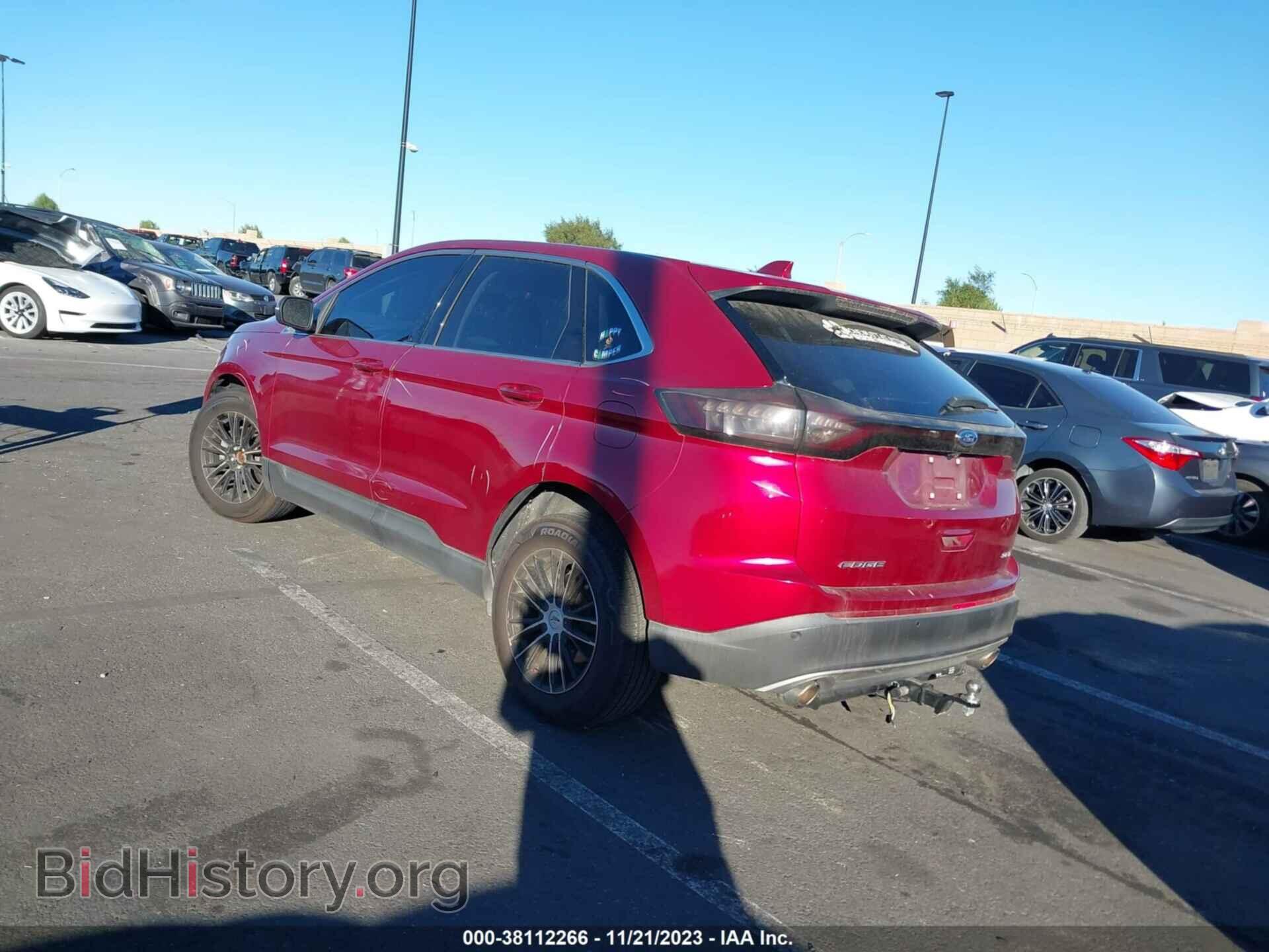 2015 FORD EDGE - VIN: 2FMTK3J88FBB77802 - Photo 3