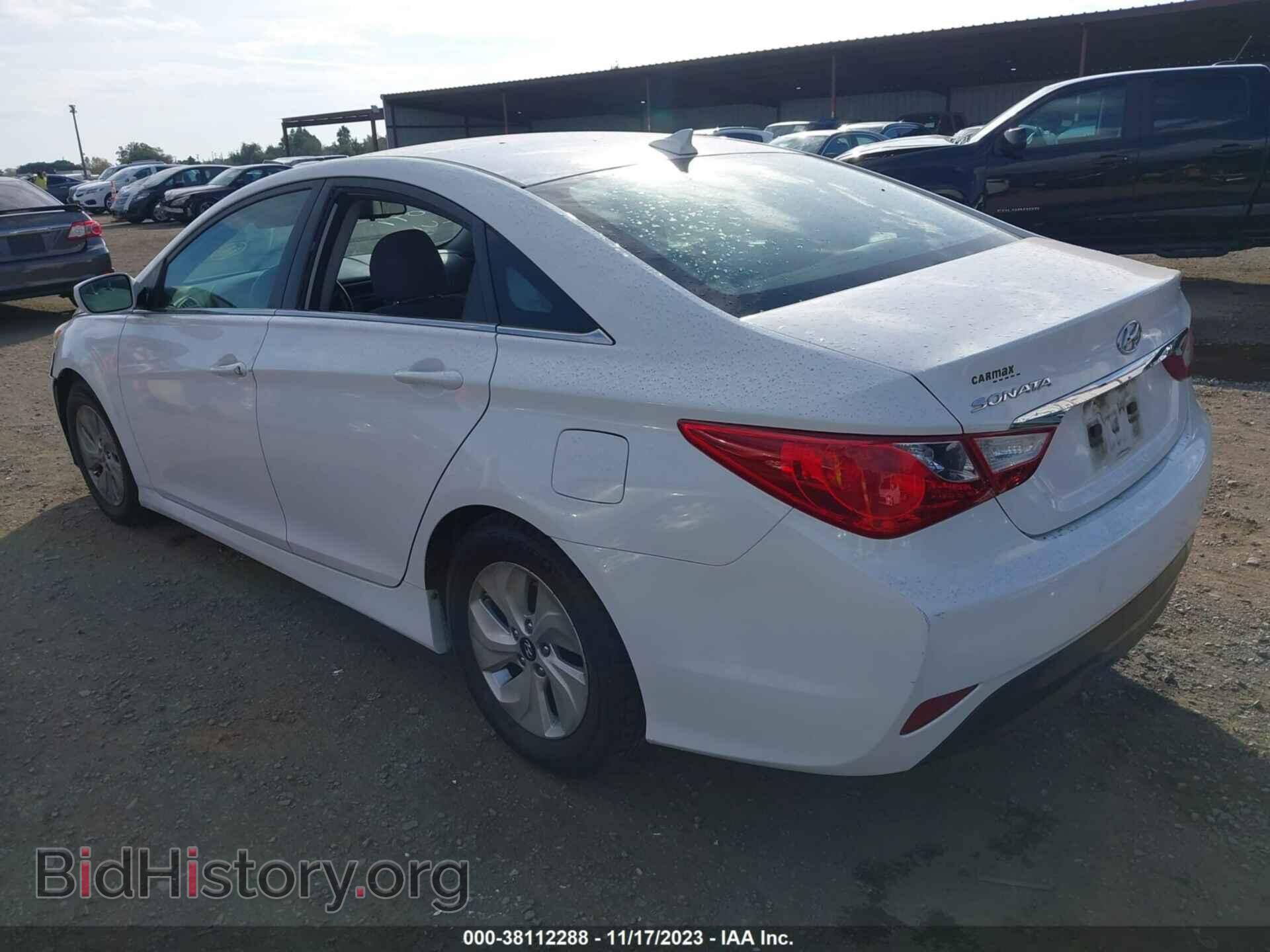 2014 HYUNDAI SONATA - VIN: 5NPEB4AC2EH828108 - Фото 3