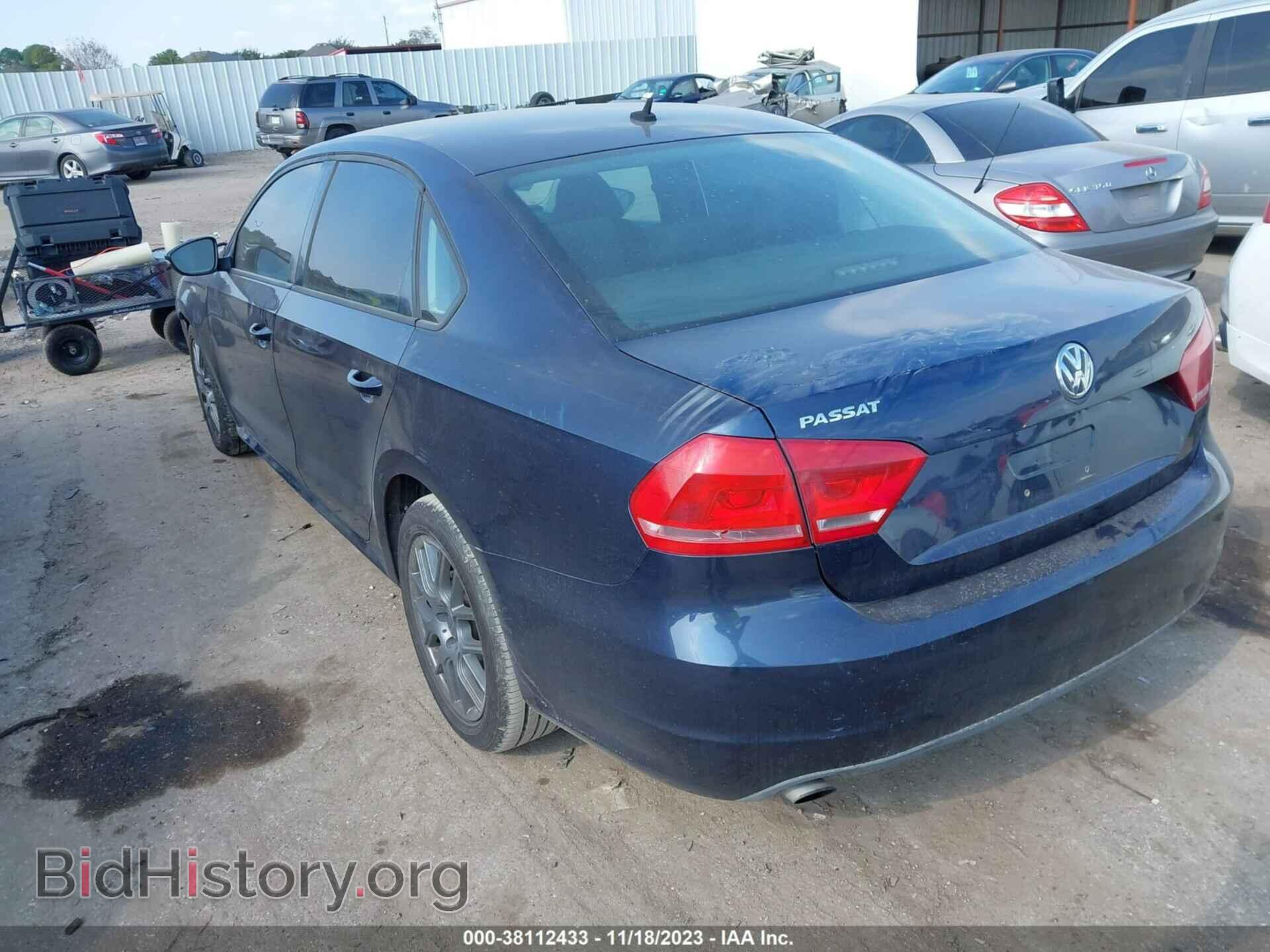 2012 VOLKSWAGEN PASSAT - VIN: 1VWAP7A35CC044674 - Фото 3
