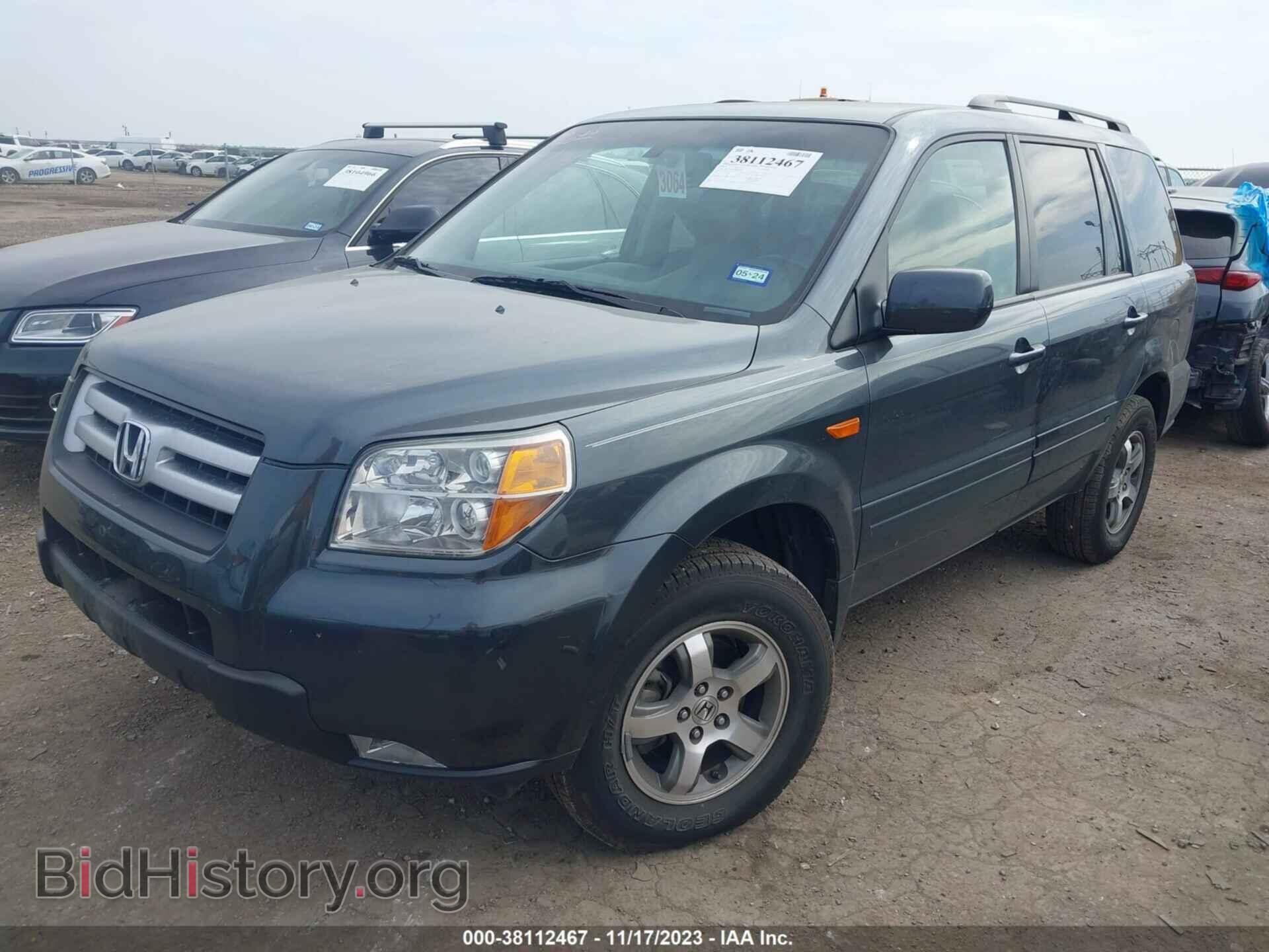 2006 HONDA PILOT - VIN: 5FNYF285X6B022885 - Фото 2