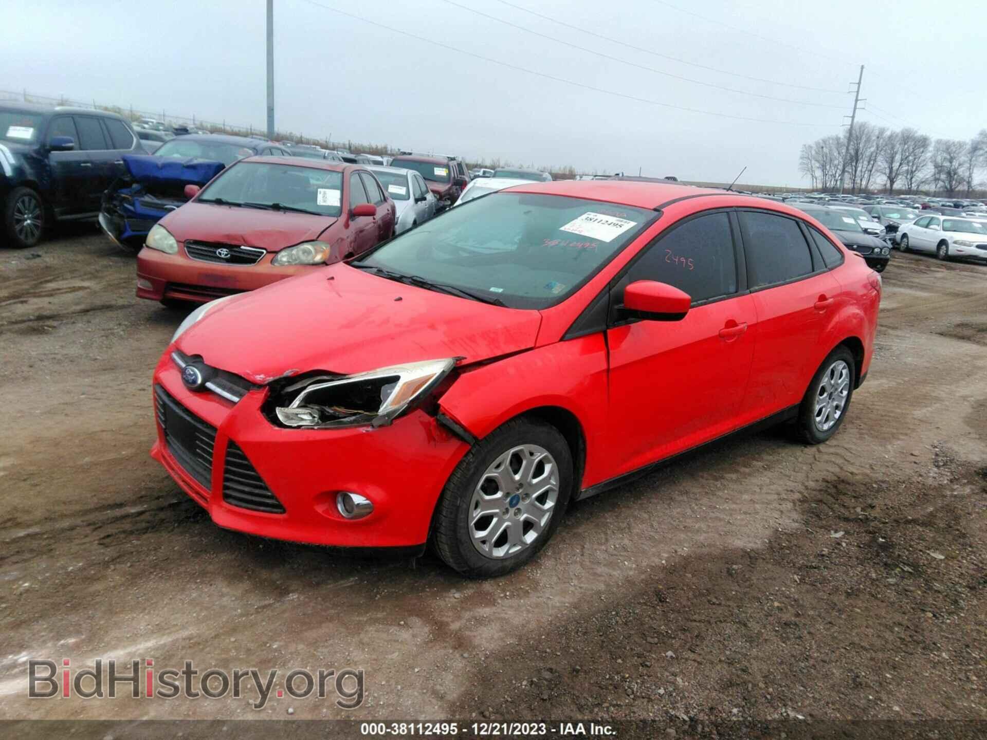 2012 FORD FOCUS - VIN: 1FAHP3F25CL173854 - Фото 2