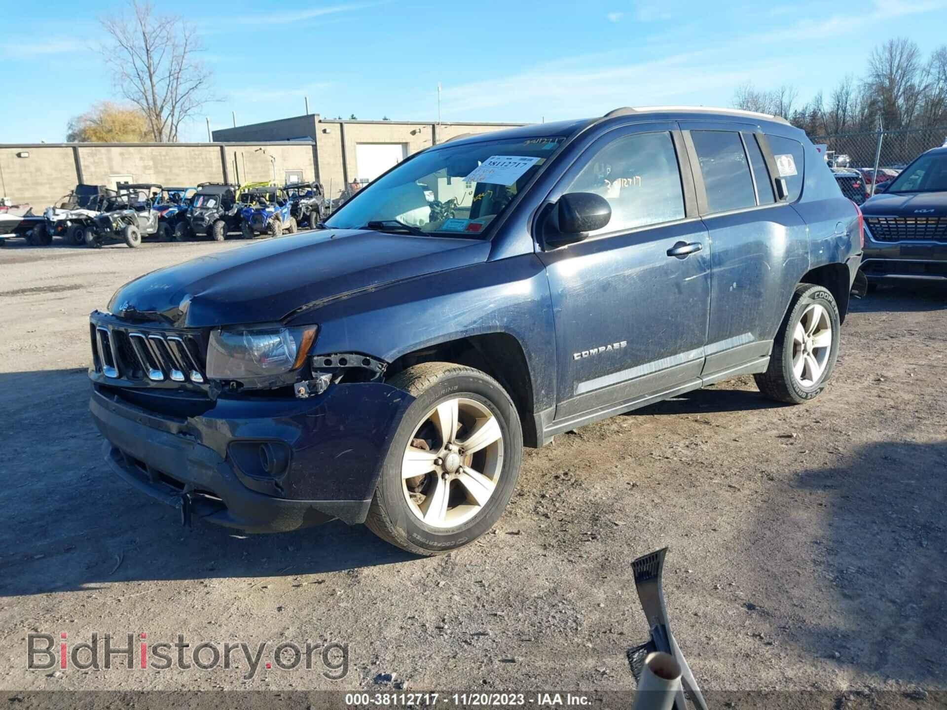2016 JEEP COMPASS - VIN: 1C4NJDBB8GD686297 - Фото 2