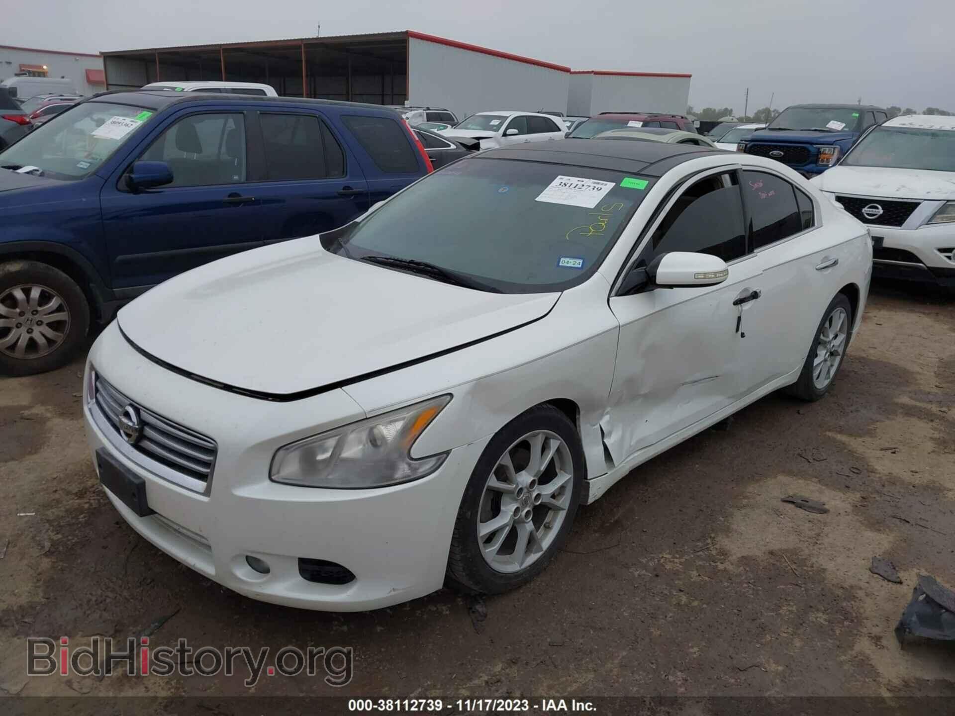 2014 NISSAN MAXIMA - VIN: 1N4AA5AP4EC499388 - Фото 2