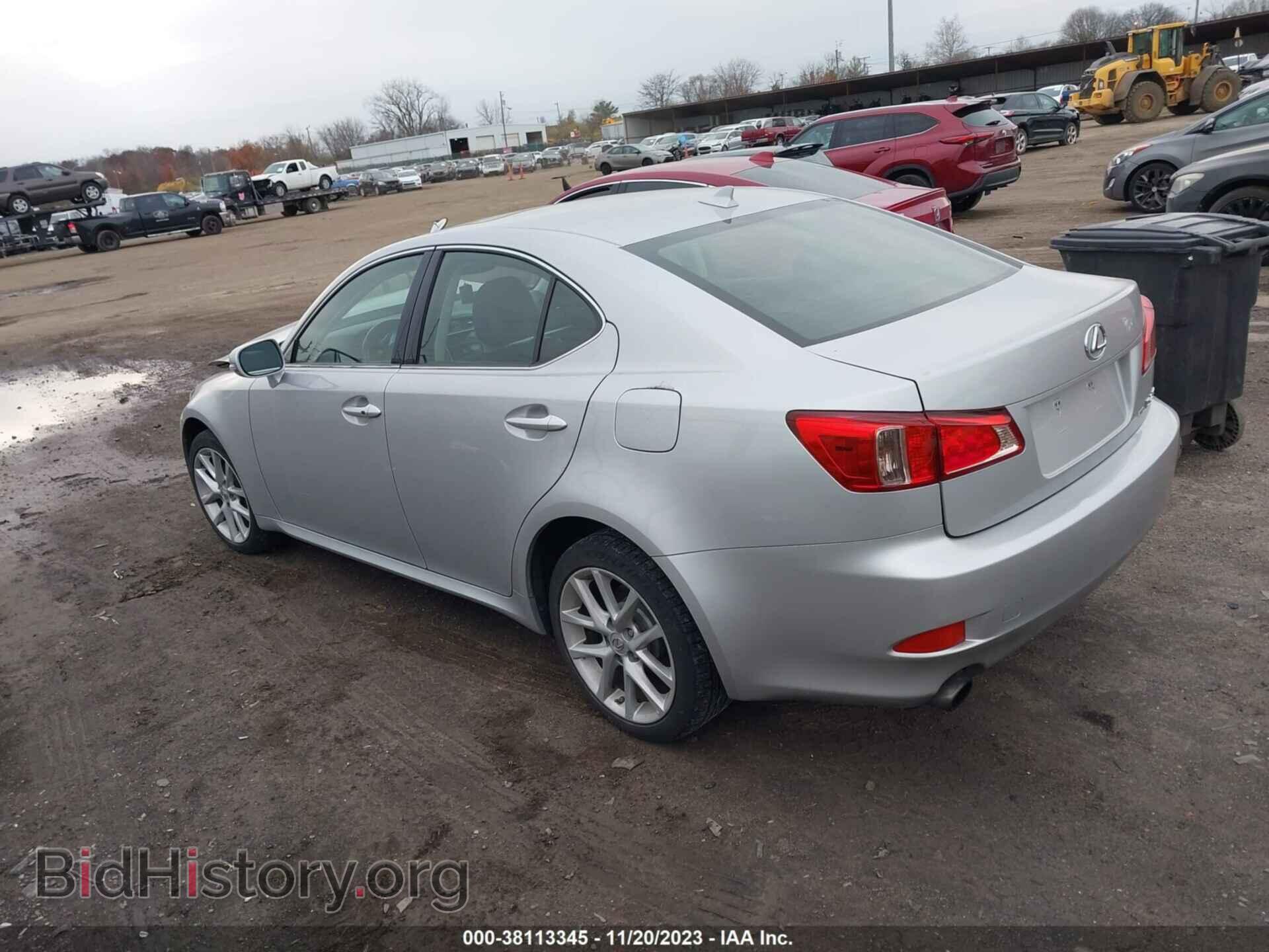 2011 LEXUS IS 250 - VIN: JTHCF5C25B5045123 - Фото 3