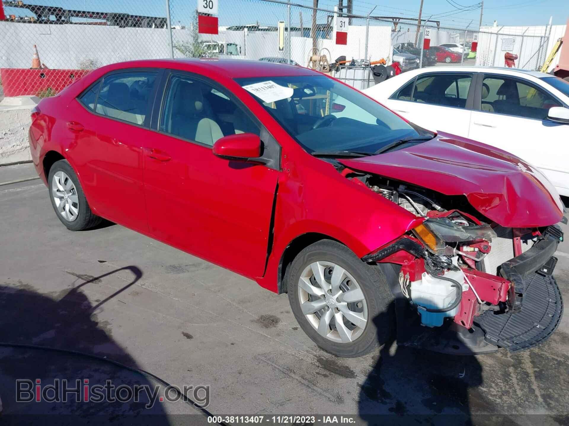 Фотография 2T1BURHE0EC182684 - TOYOTA COROLLA 2014