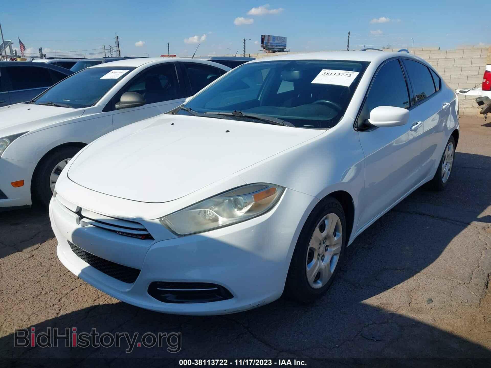 2013 DODGE DART - VIN: 1C3CDFAH4DD306436 - Фото 2