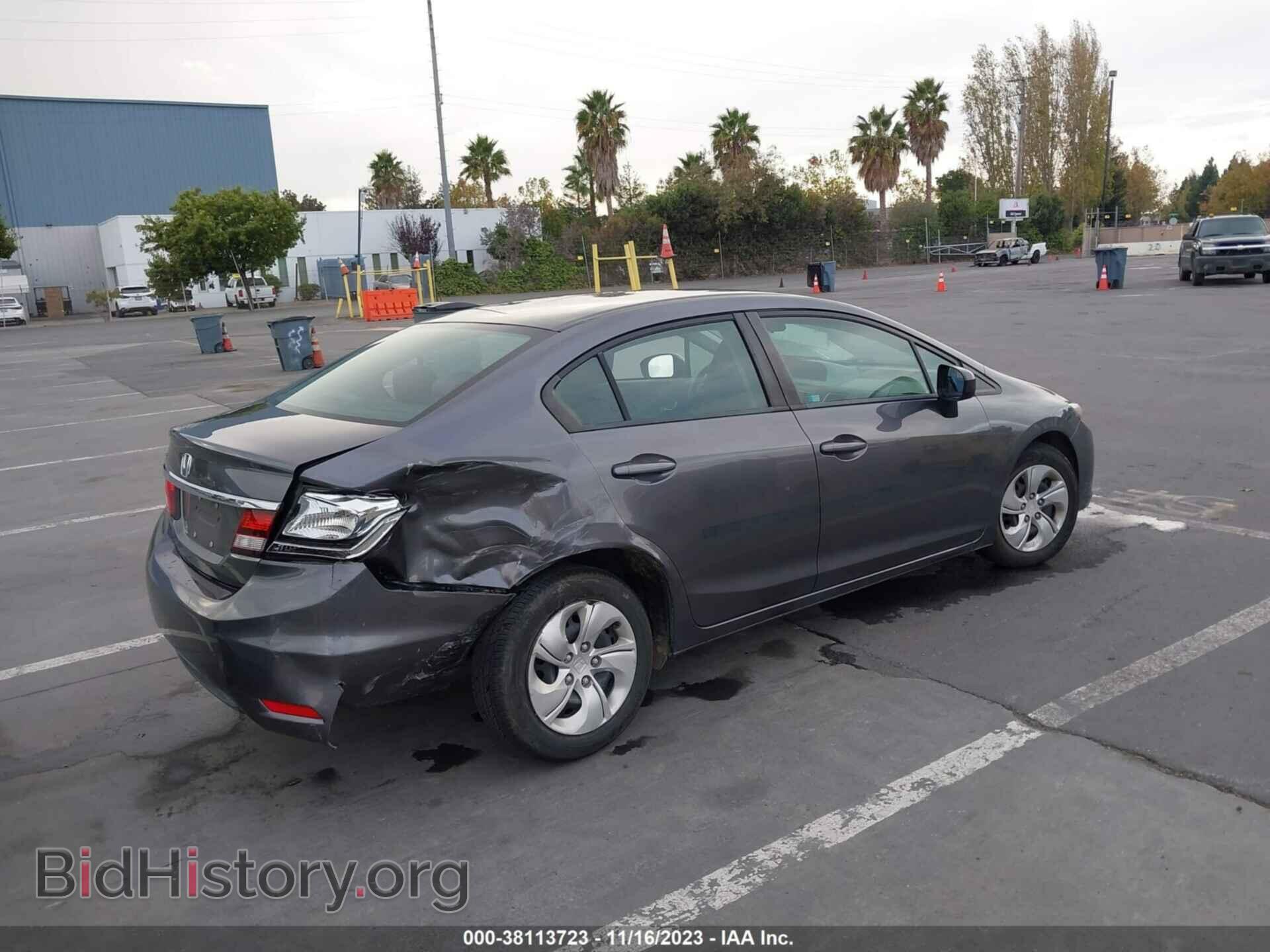 2015 HONDA CIVIC - VIN: 2HGFB2F58FH565265 - Фото 4