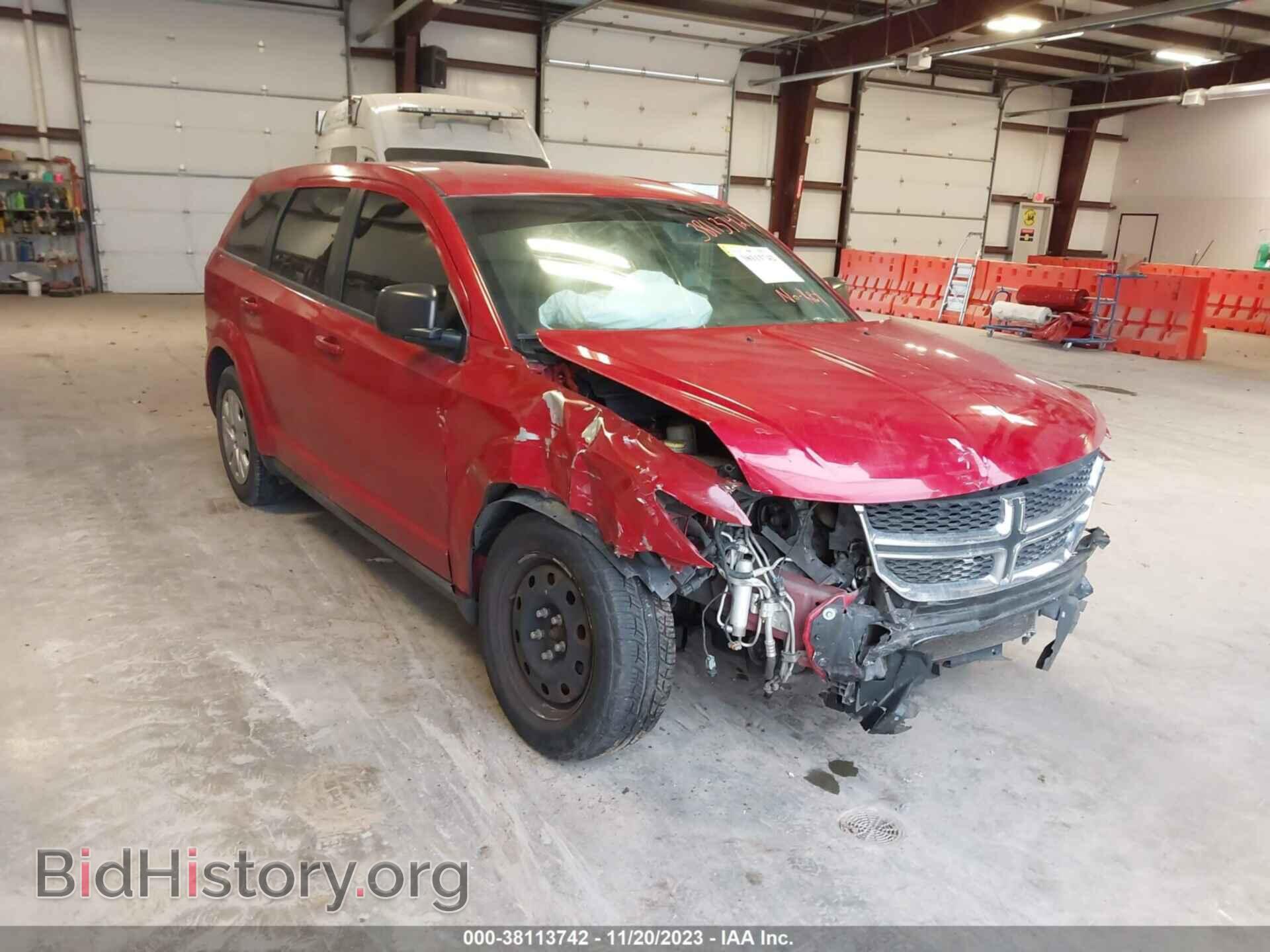 Photo 3C4PDCABXET198536 - DODGE JOURNEY 2014