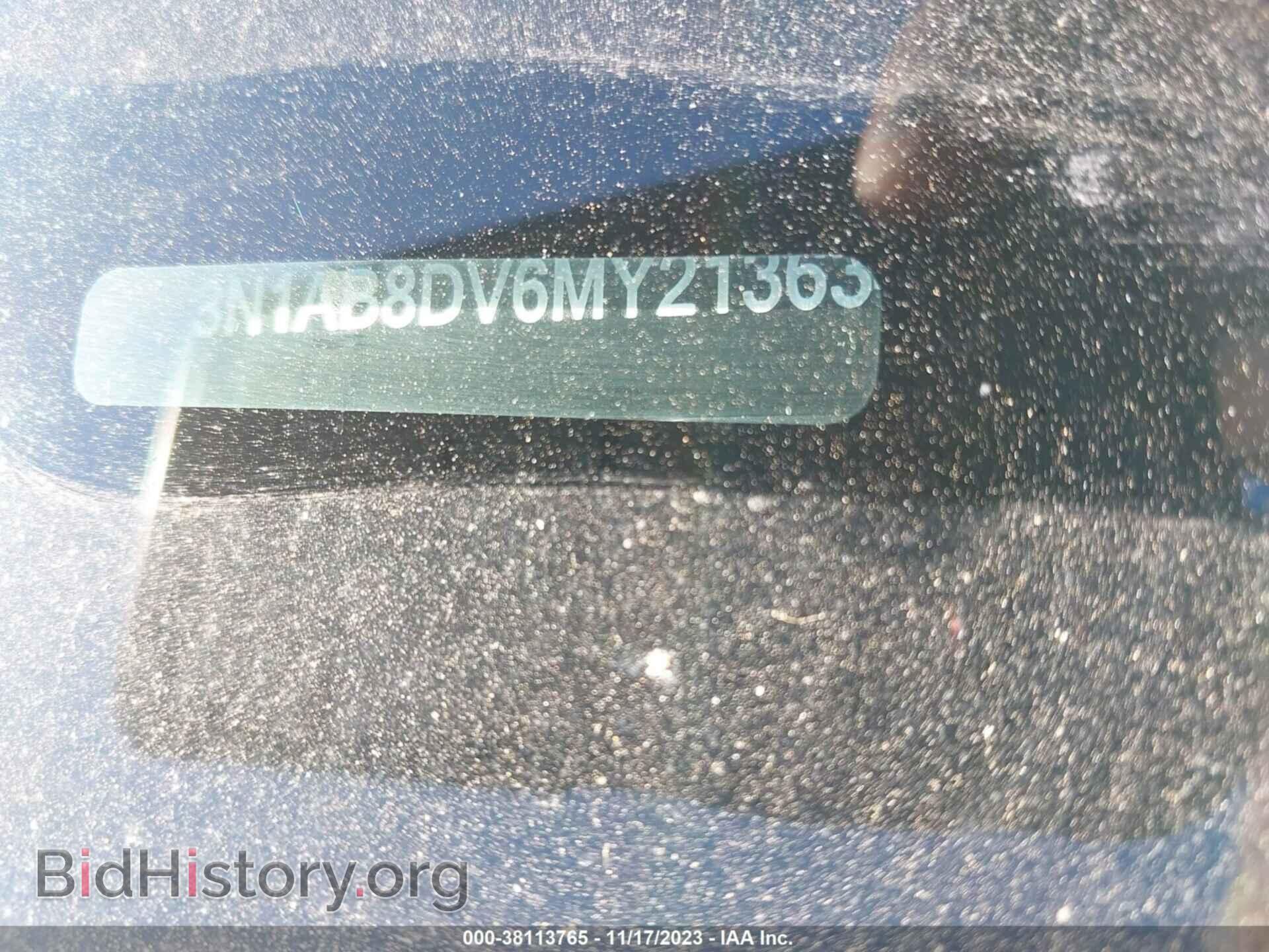 2021 NISSAN SENTRA - VIN: 3N1AB8DV6MY213634 - Фото 9