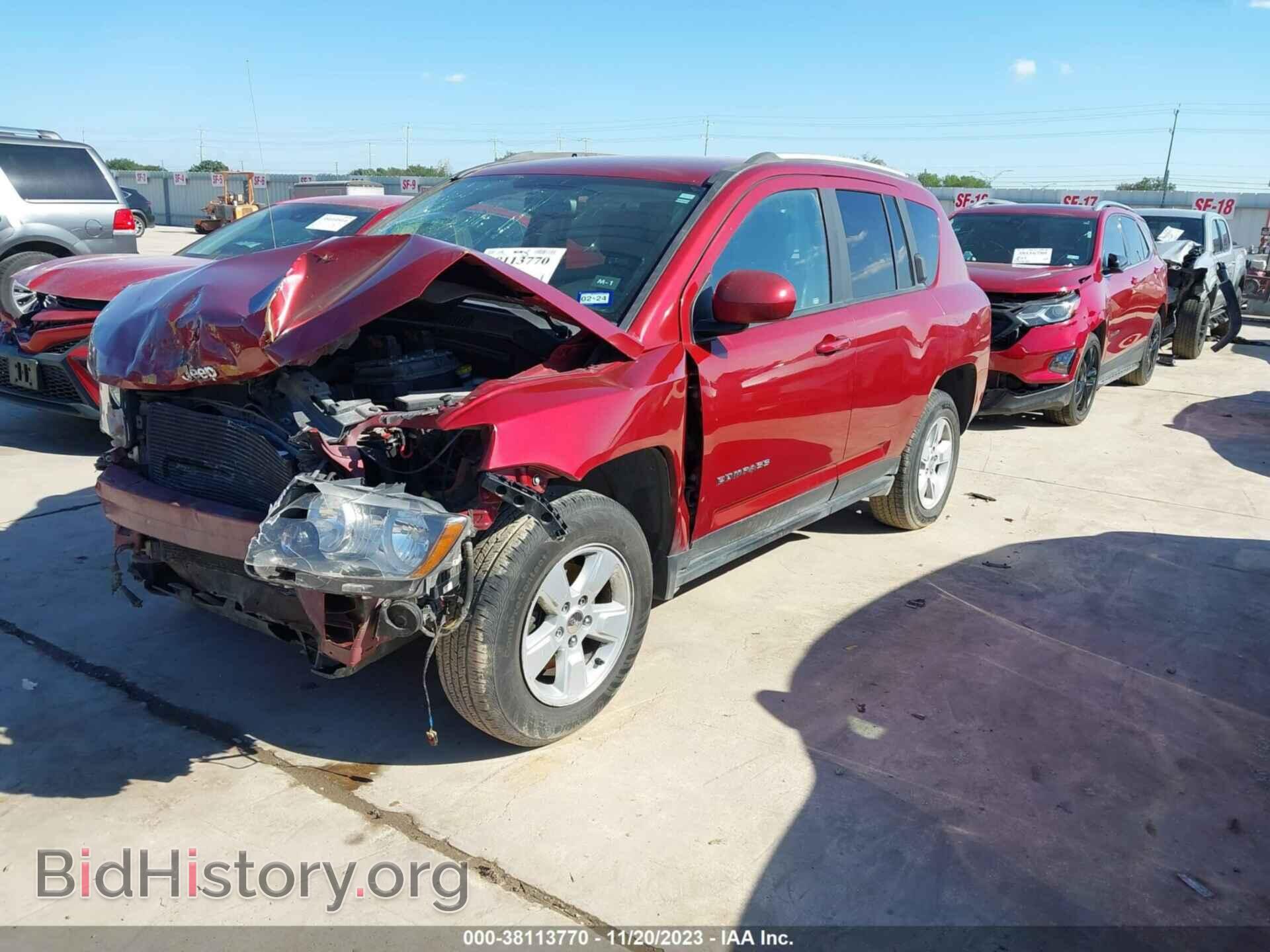 2017 JEEP COMPASS - VIN: 1C4NJCEB6HD182435 - Фото 2