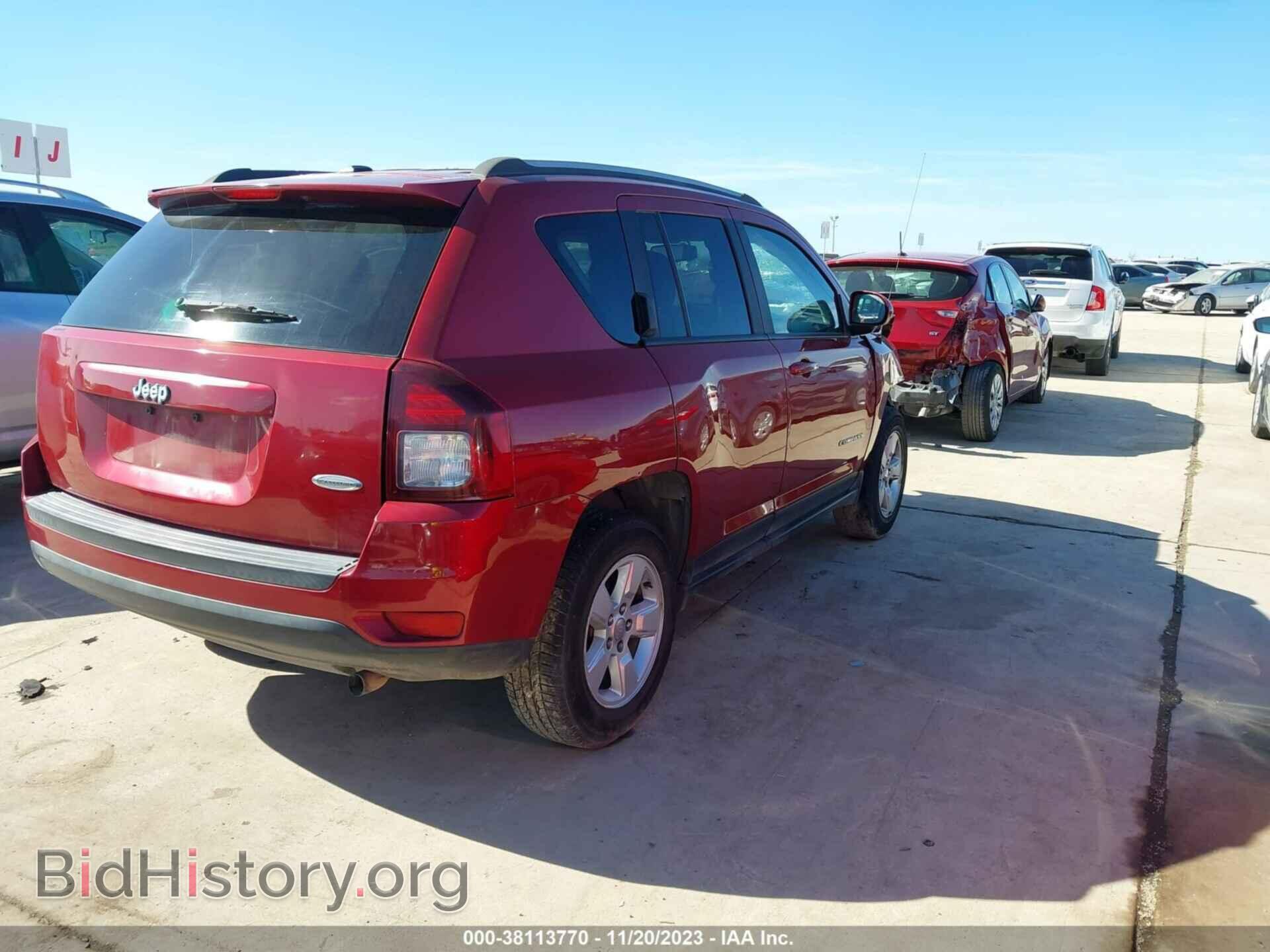 2017 JEEP COMPASS - VIN: 1C4NJCEB6HD182435 - Фото 4