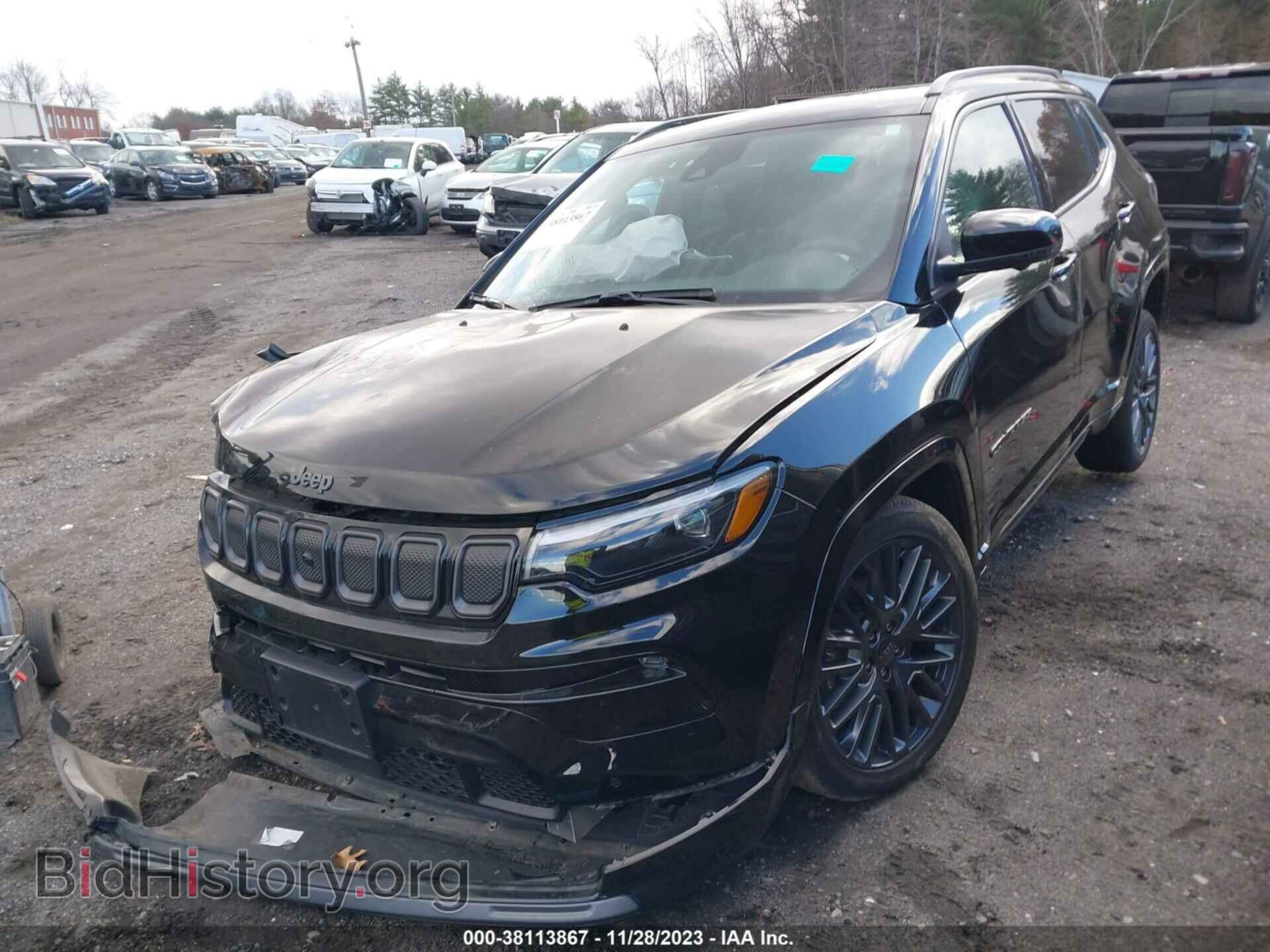 2022 JEEP COMPASS - VIN: 3C4NJDCB3NT159354 - Фото 2