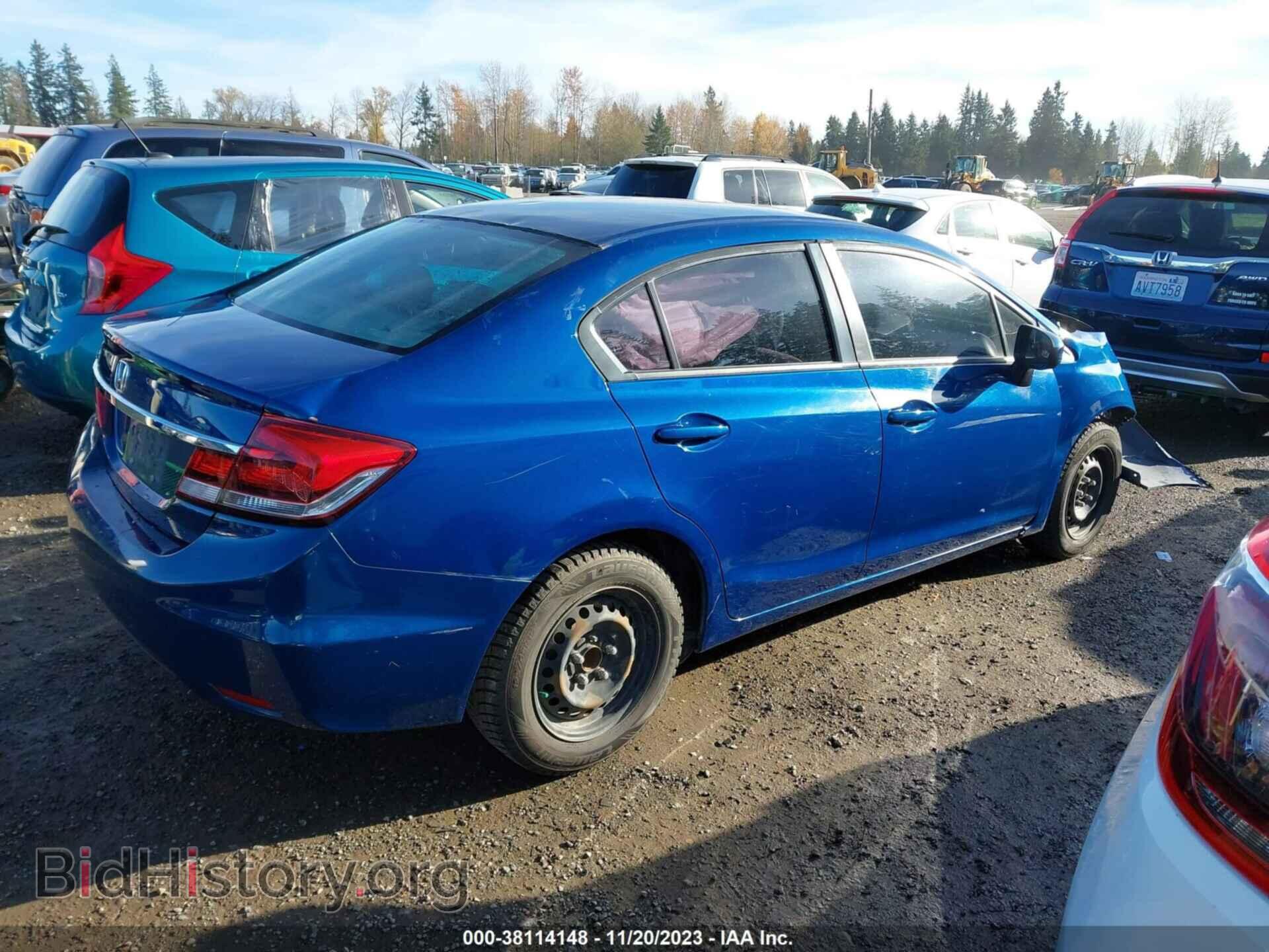2014 HONDA CIVIC - VIN: 19XFB2E51EE073798 - Фото 4