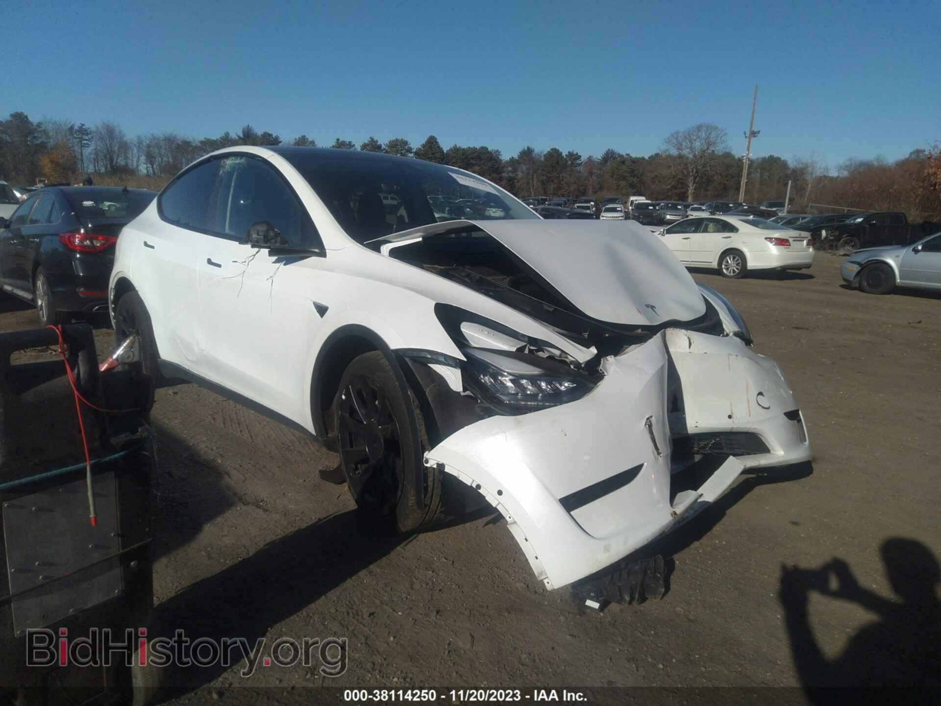 Photo 7SAYGDEE8NF435533 - TESLA MODEL Y 2022