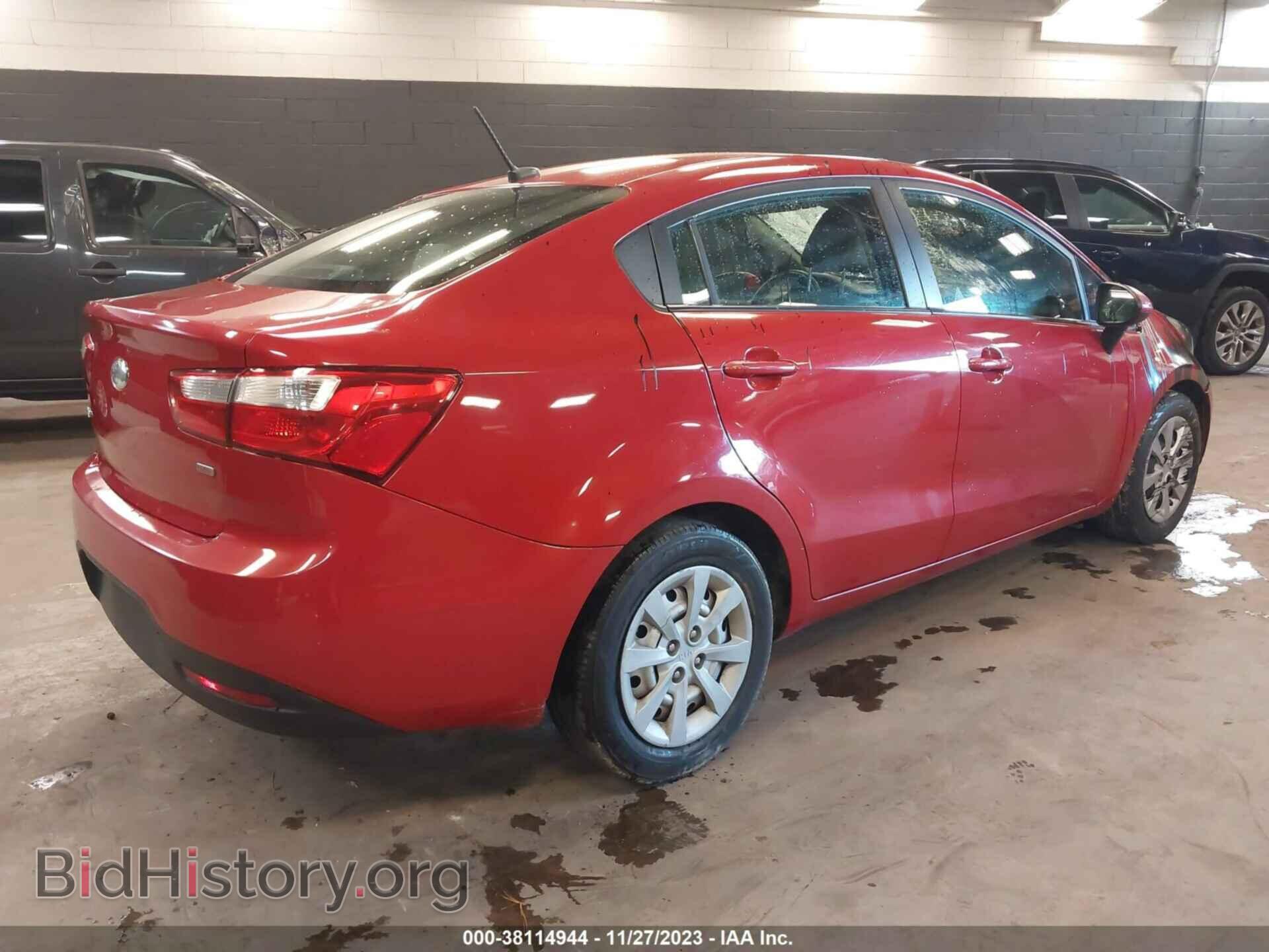 2014 KIA RIO - VIN: KNADM4A33E6326575 - Фото 4