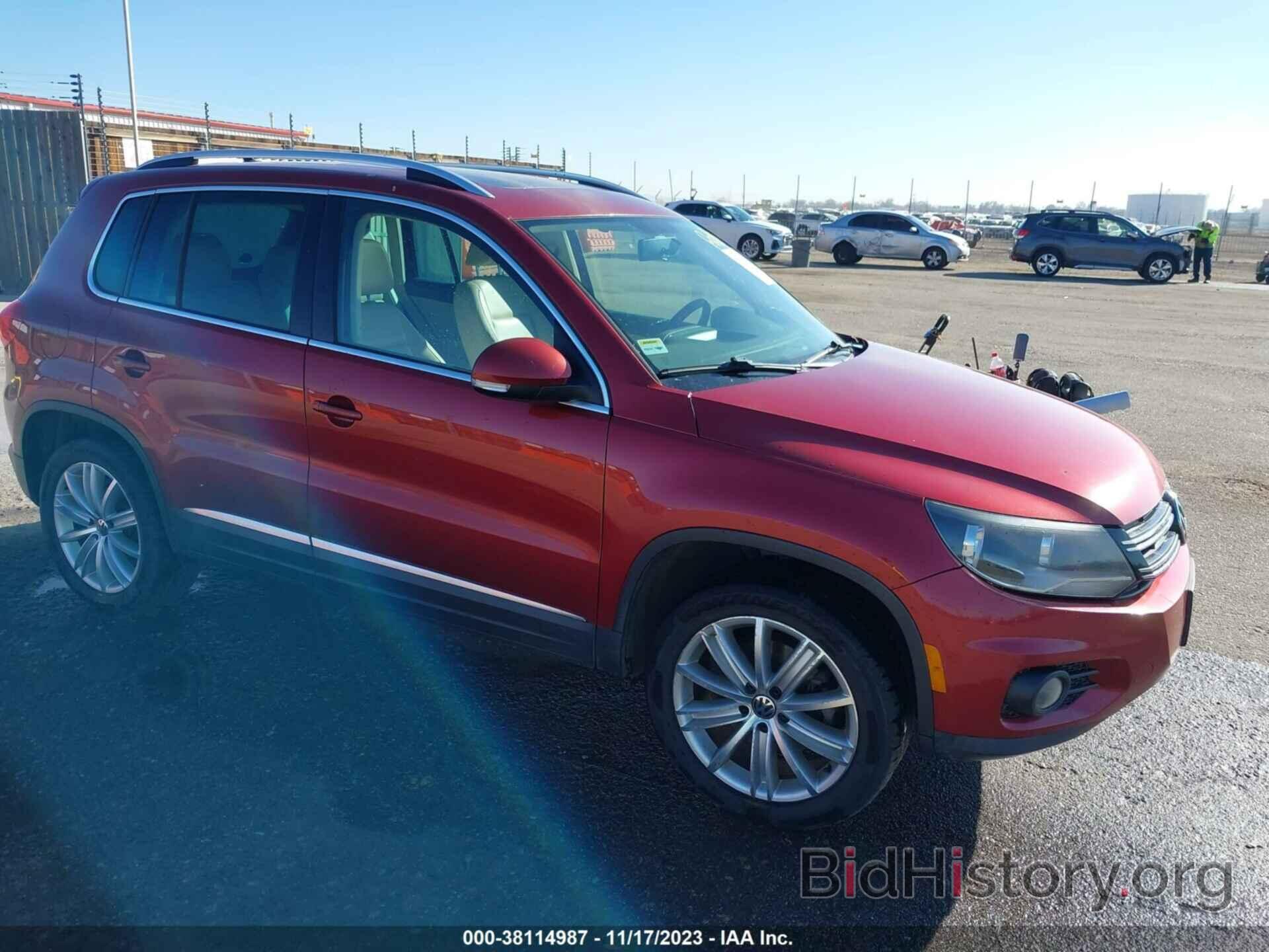 Photo WVGBV7AX0CW092299 - VOLKSWAGEN TIGUAN 2012